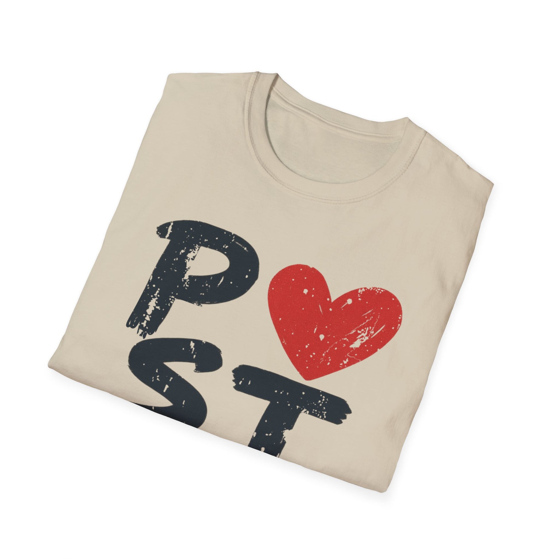 Postal Love T-Shirt - Unisex Softstyle Tee for Postal Workers, Letter Lovers, Proud Mail Carriers, Postal Workers, Gift for Holidays, Casual Wear