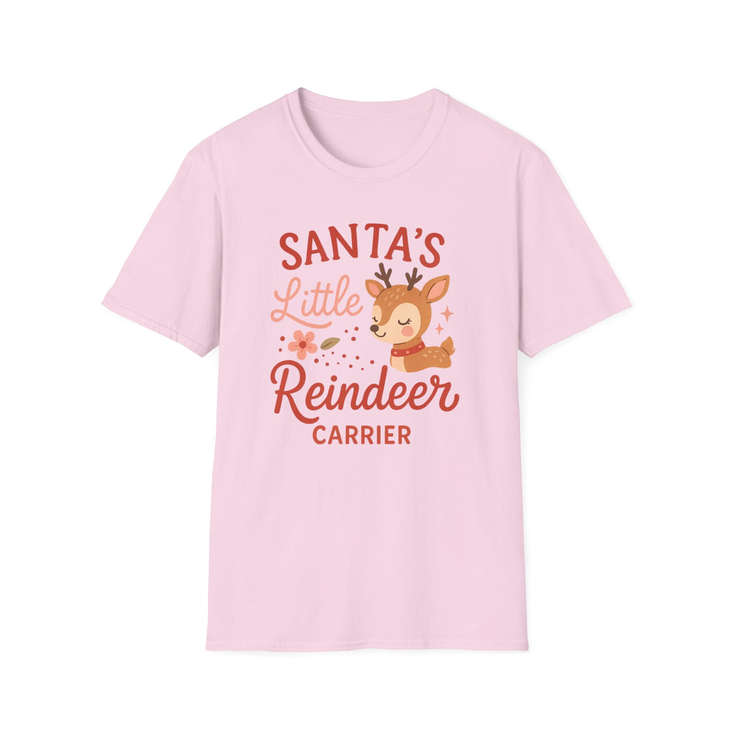 Santa's Little Reindeer Carrier T-Shirt