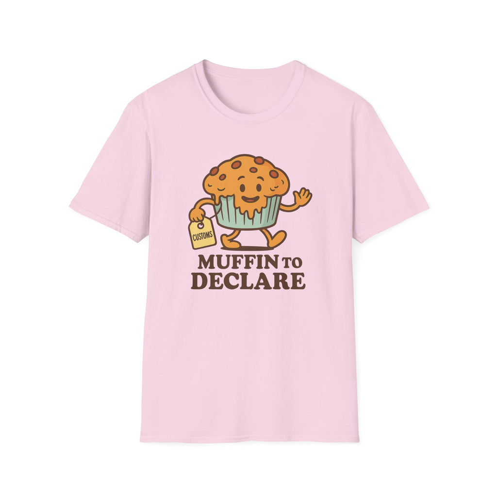 Muffin to Declare T-Shirt, Fun Baking Tee, Gift for Bakers, Foodie Apparel, Cute Kitchen Shirt, Birthday Gift, Casual Wear
