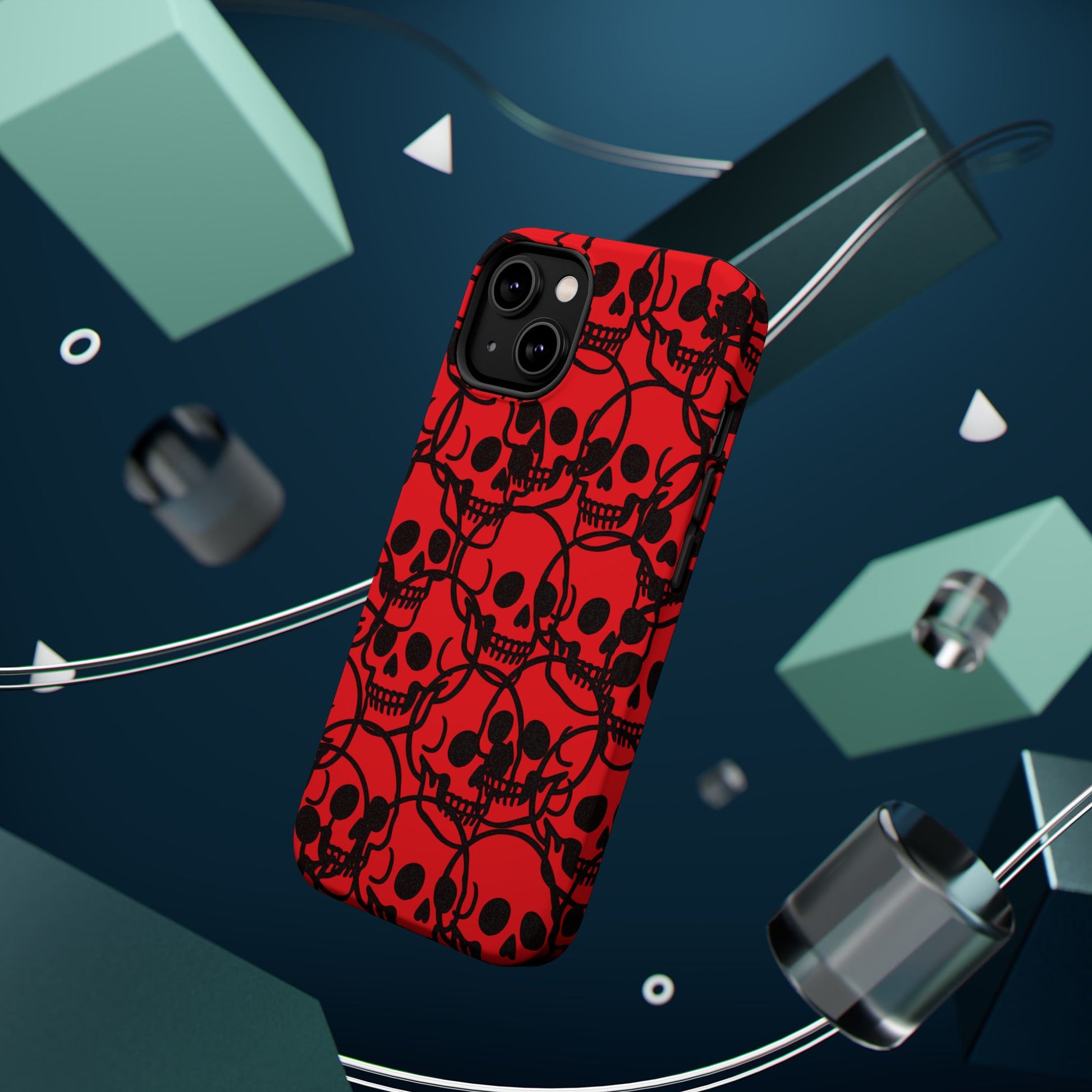 Magnetic Impact-Resistant Skull Cases