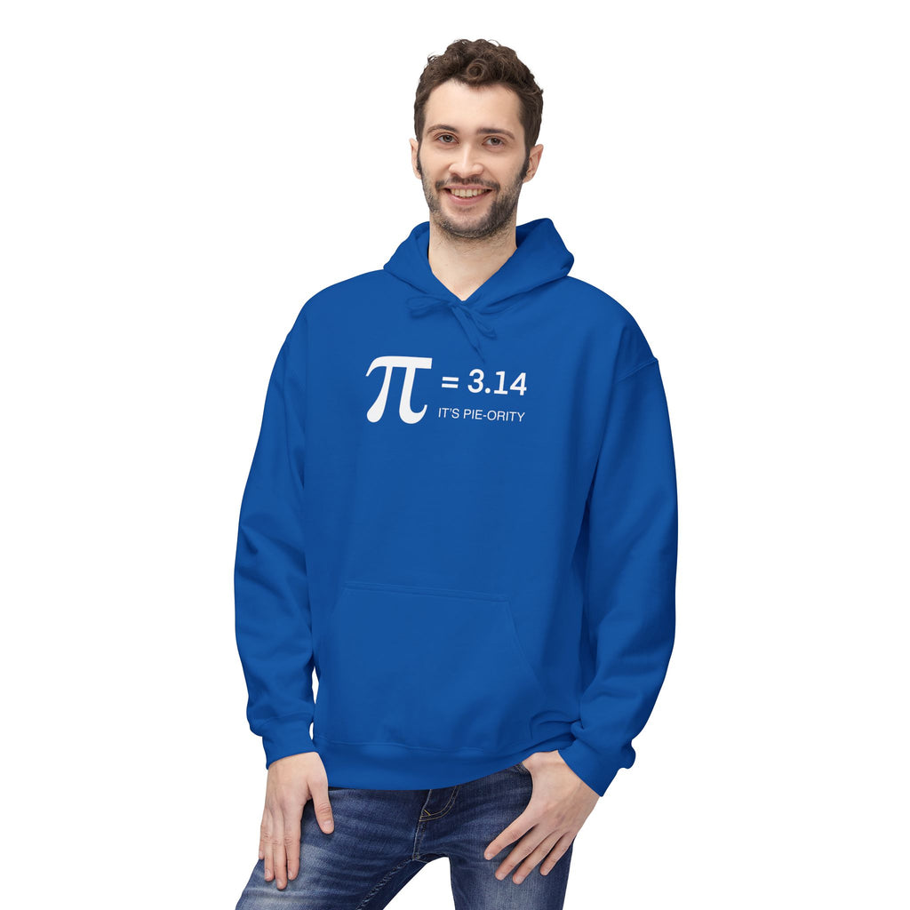 Pi = 3.14 Hoodie — Funny Math Nerd Pullover for Pi Day
