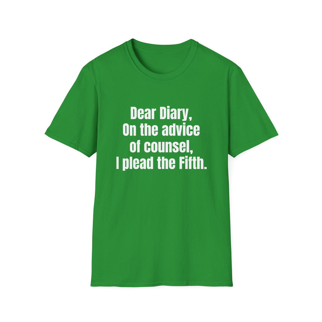 Dear Diary I Plead The 5th