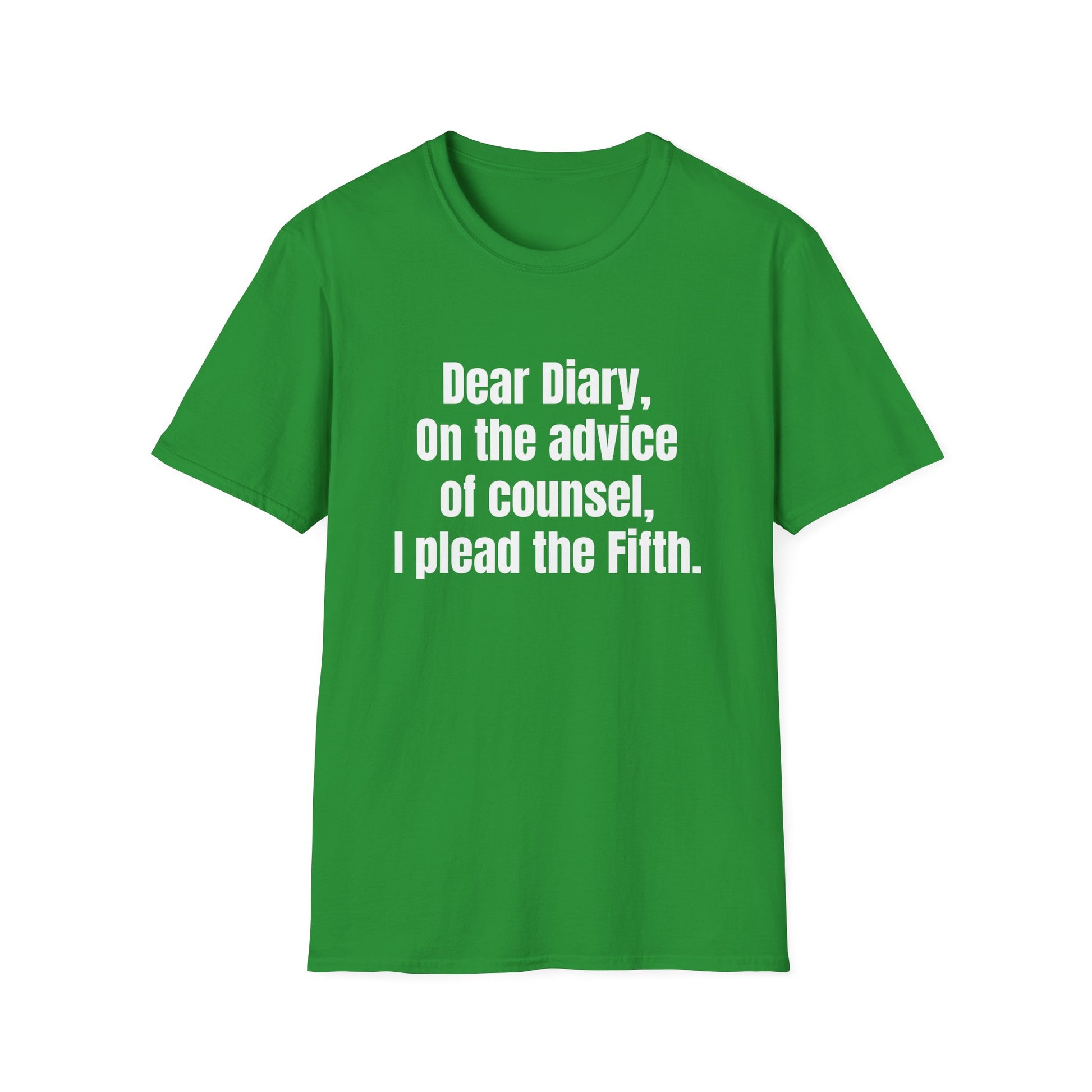 Dear Diary I Plead The 5th