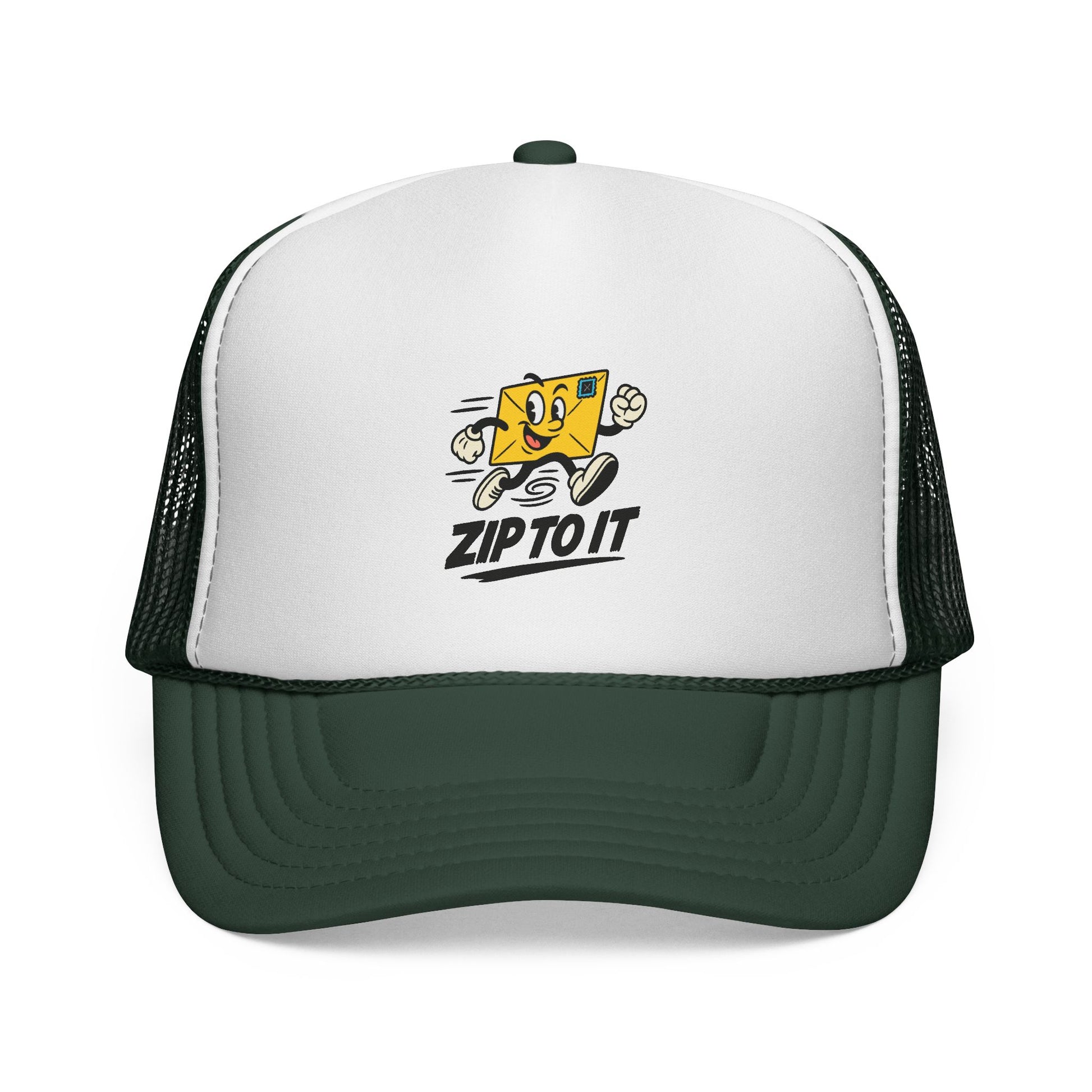 Zip To It Trucker Cap - Fun Outdoor Hat, Unique Gift for Road Trips, Summer Style, Adventure Ready, Casual Look