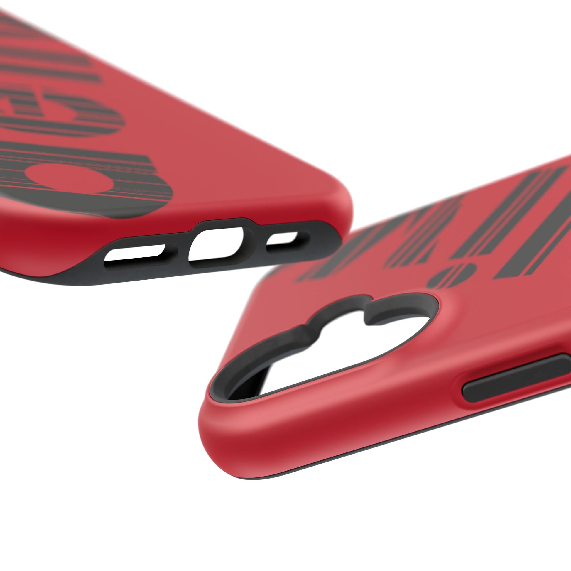 “Delivered” Magnetic Phone Cases, Impact-Resistant Phone Covers for Teens, Gift for Friends, Unique Cell Phone Accessories, Red Design, Custom [...]