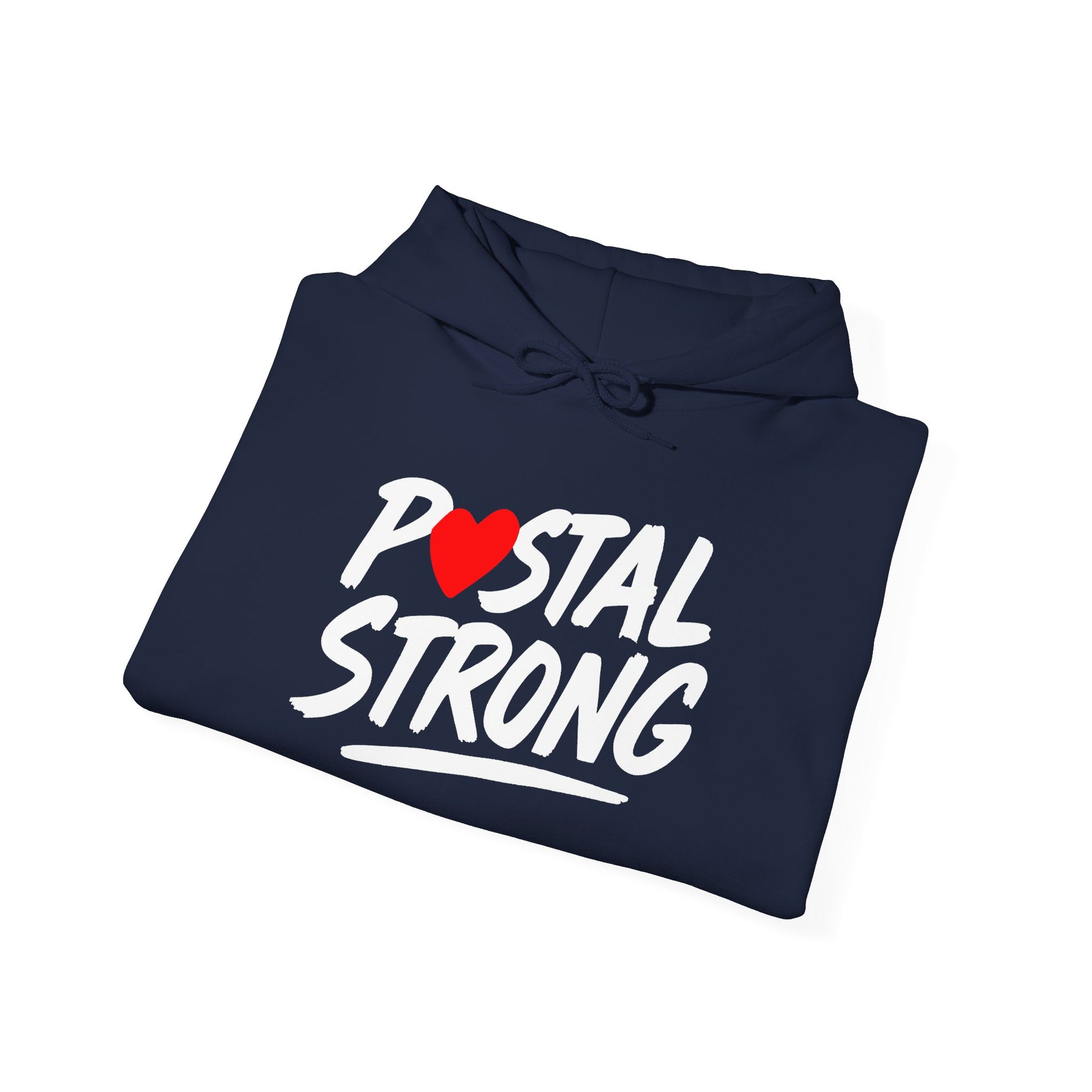 Postal Strong Hoodie for Supportive Souls, Perfect for Gifts, Cozy Wear, Fundraising Events, Inspirational Apparel
