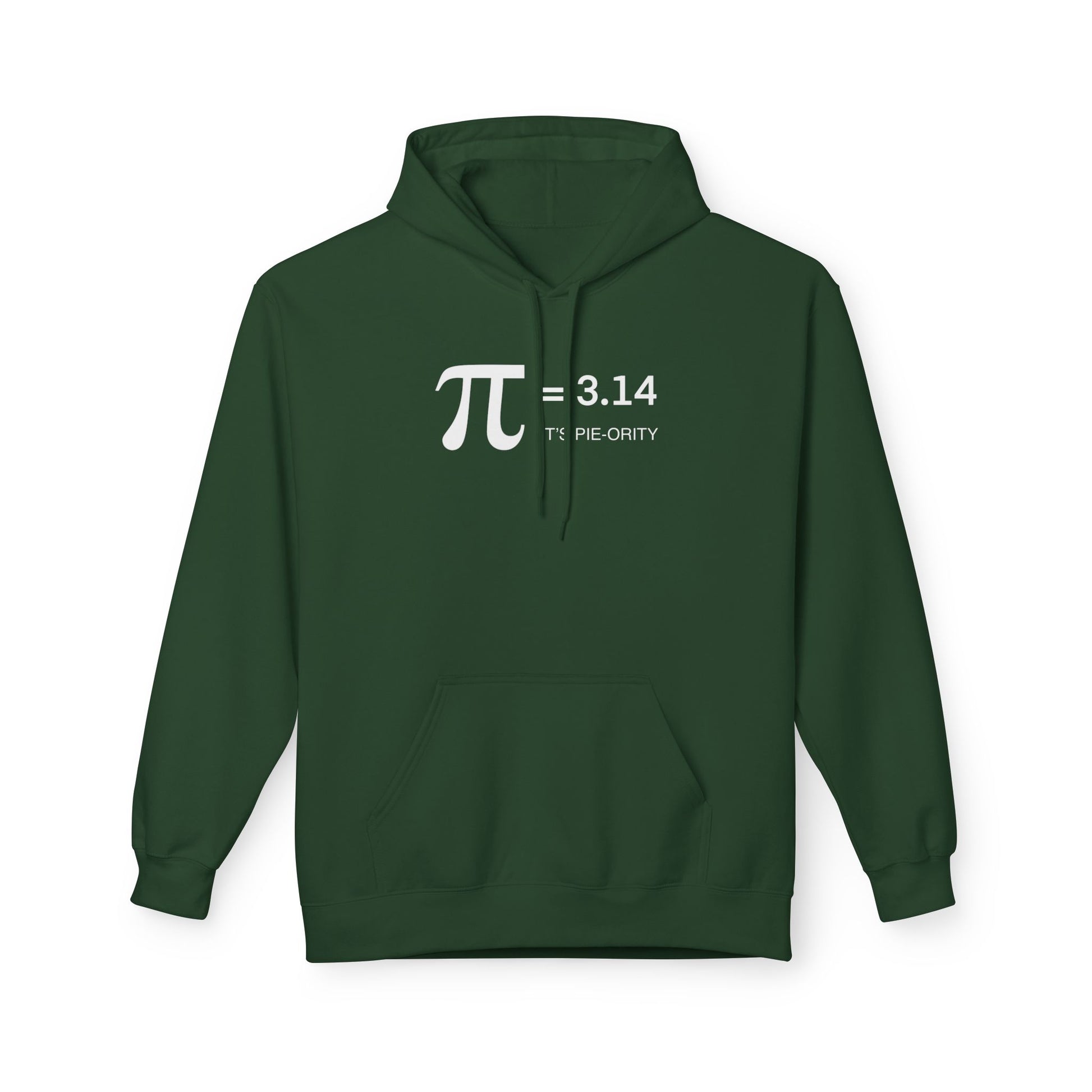 Pi = 3.14 Hoodie — Funny Math Nerd Pullover for Pi Day