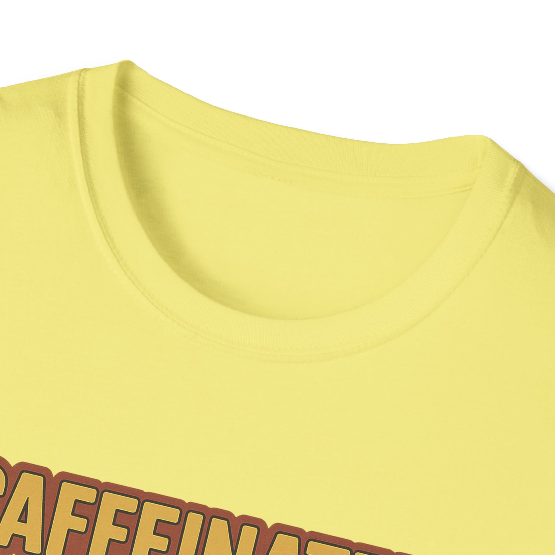 Caffeinated and Certified Unisex Softstyle T-Shirt, Coffee Lover Tee, Funny Gift for Her, Cute Graphic Tee, Casual Everyday Wear