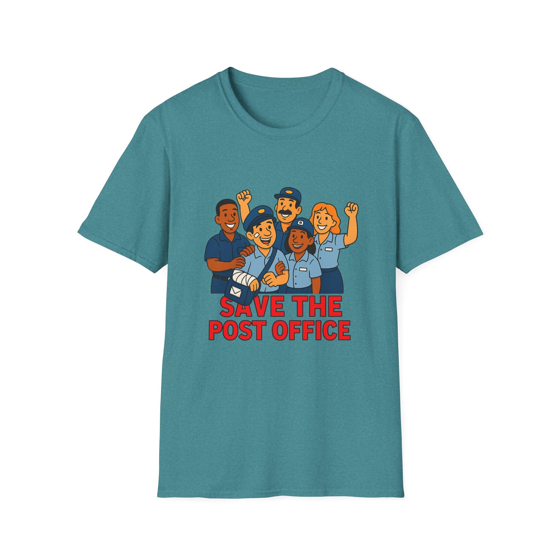Save the Post Office T-Shirt, Unisex Graphic Tee, Post Office Pride Shirt, Postal Worker Appreciation Gift, Fun Casual Wear