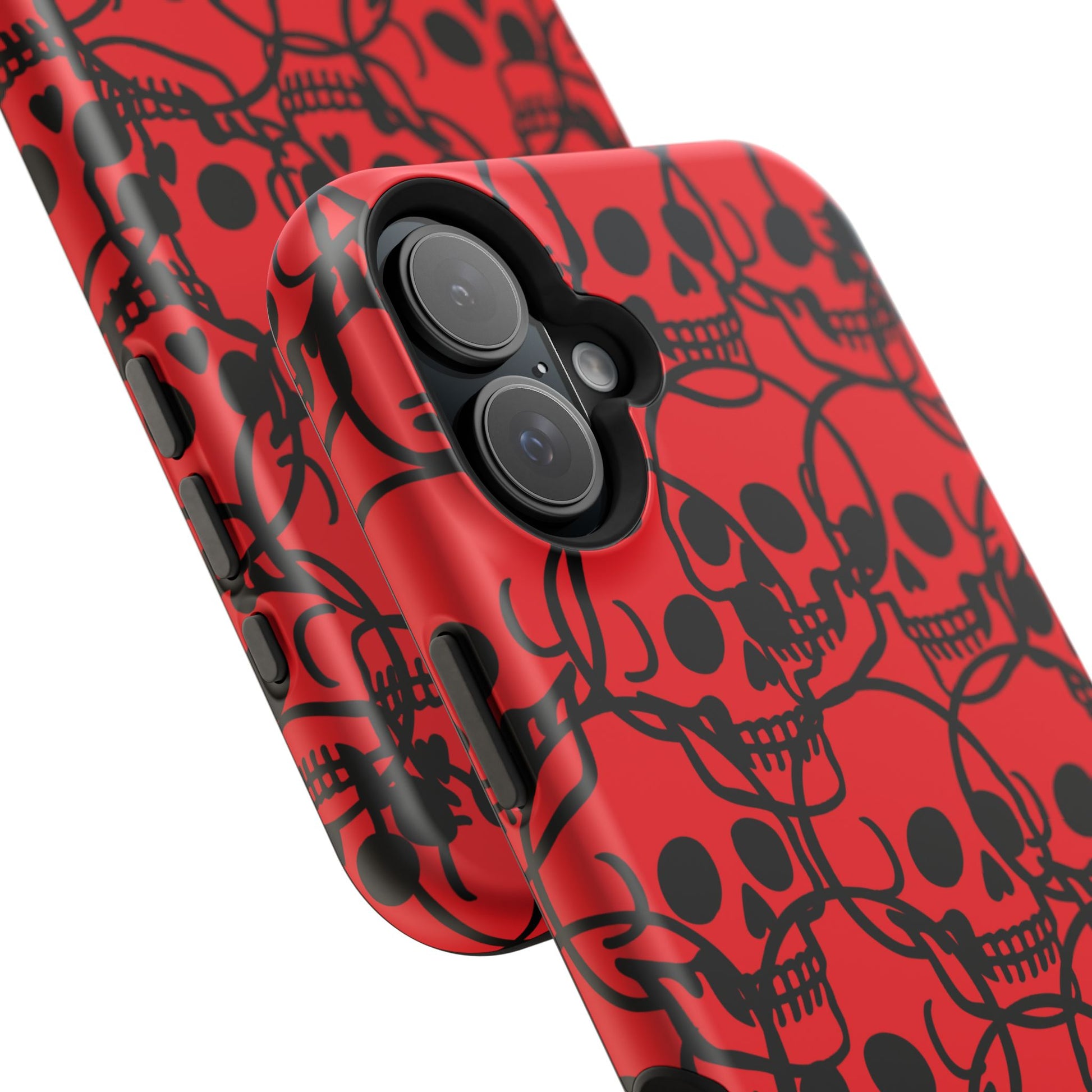 Magnetic Impact-Resistant Skull Cases