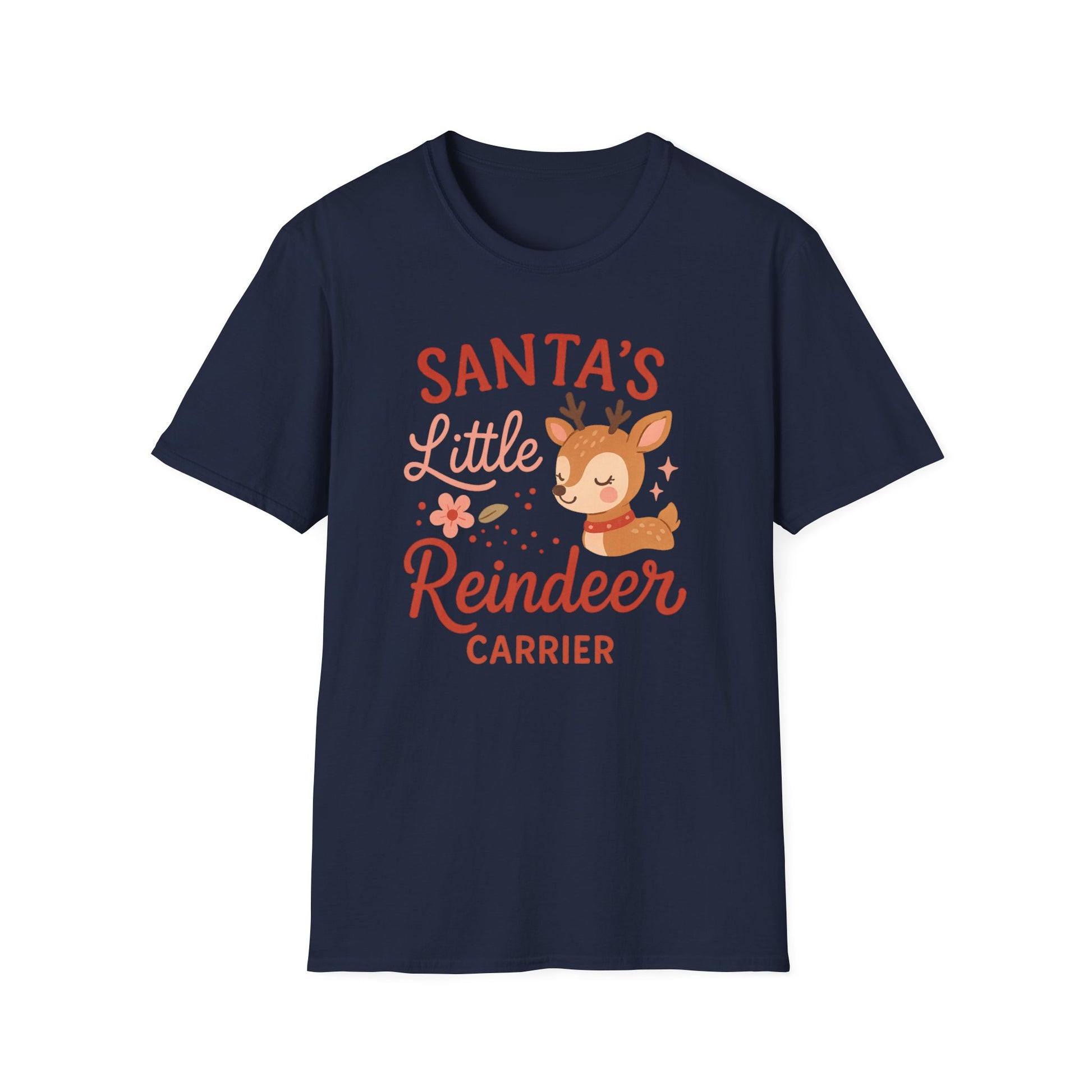 Santa's Little Reindeer Carrier T-Shirt