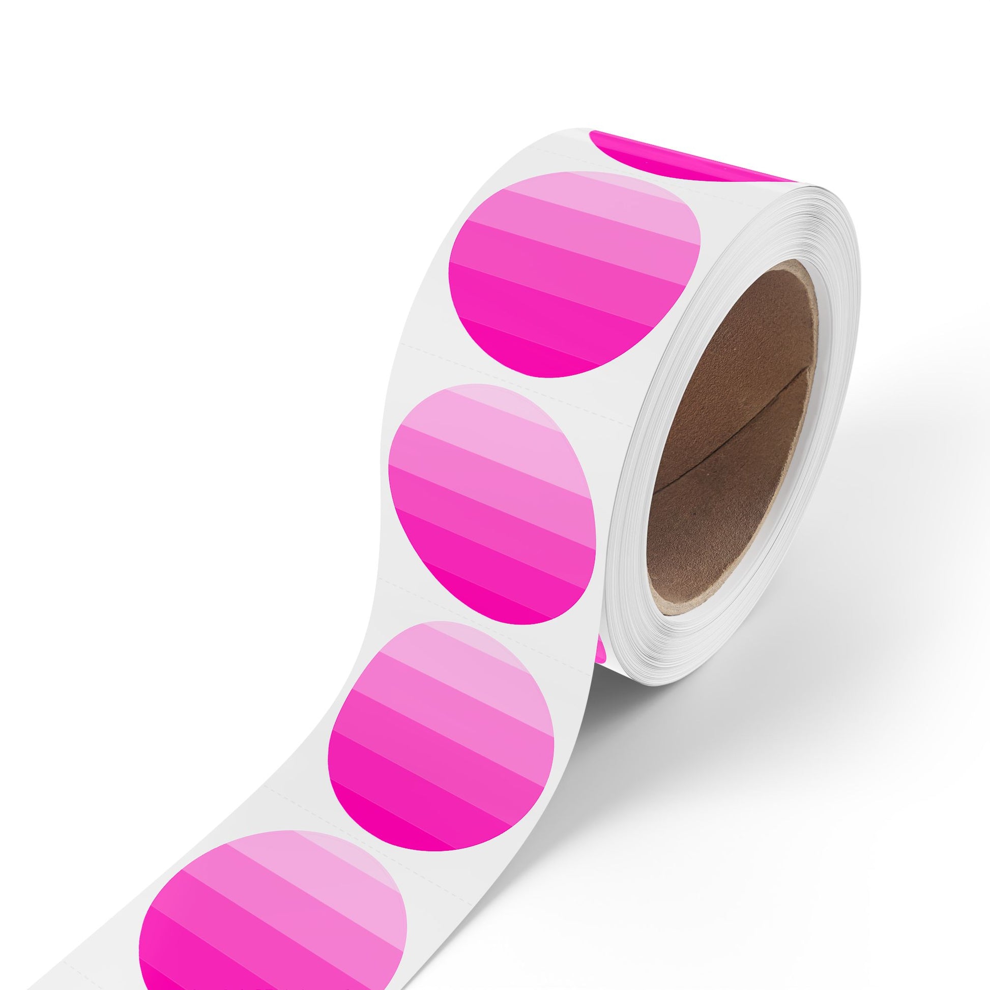 Pink Breast Cancer Awareness Sticker Labels – Breast Cancer Awareness Sticker Label Rolls for Packaging, Craft & Support Campaigns