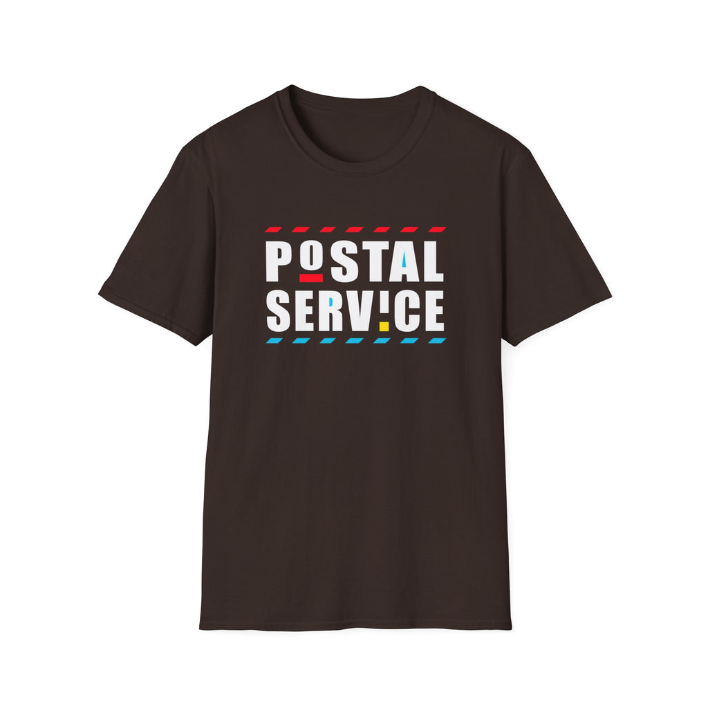 Postal Service Unisex Softstyle T-Shirt, Fun Graphic Tee, Gift for Postal Workers, Unique Casual Wear, Great for Holidays