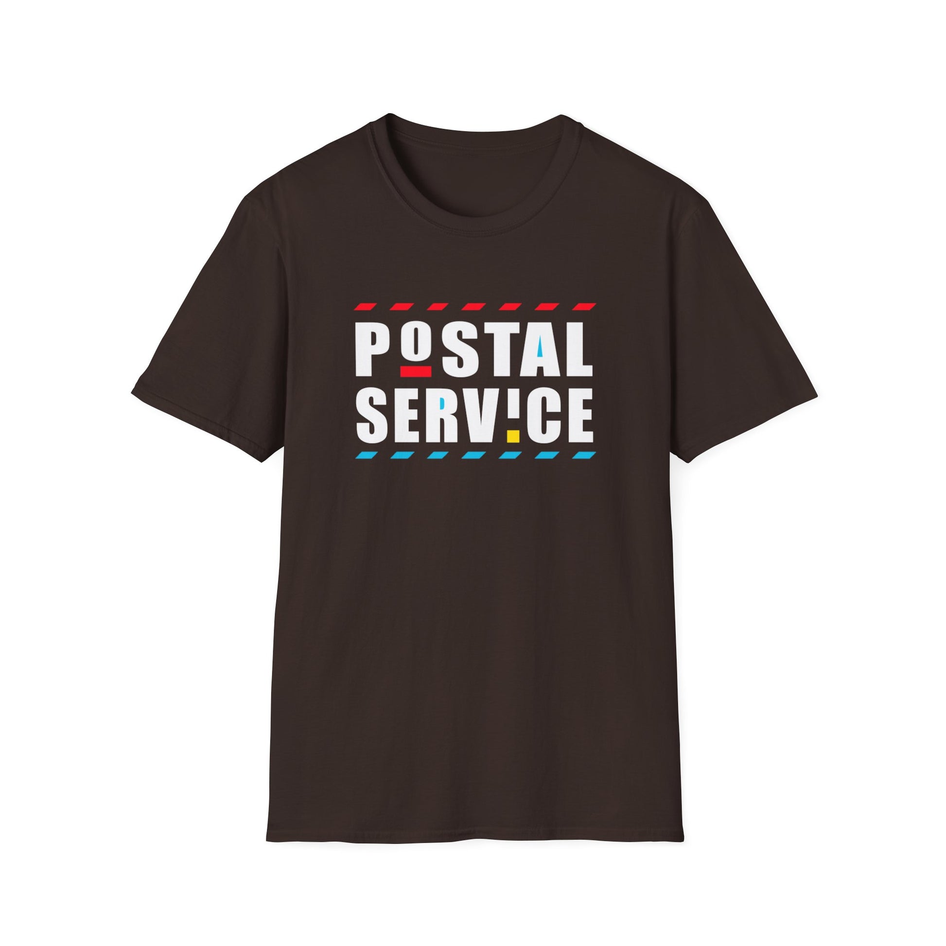 Postal Service Unisex Softstyle T-Shirt, Fun Graphic Tee, Gift for Postal Workers, Unique Casual Wear, Great for Holidays