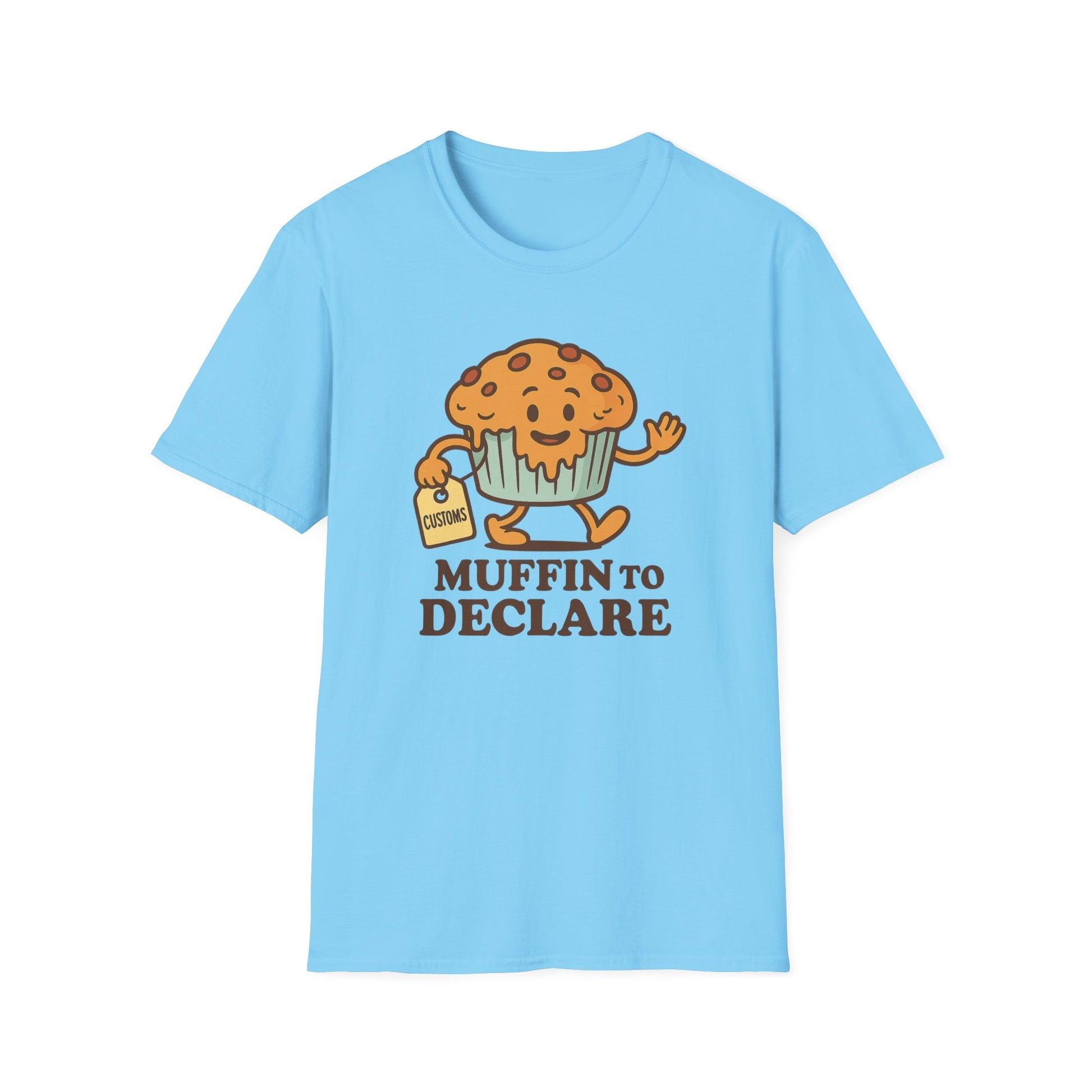 Muffin to Declare T-Shirt, Fun Baking Tee, Gift for Bakers, Foodie Apparel, Cute Kitchen Shirt, Birthday Gift, Casual Wear