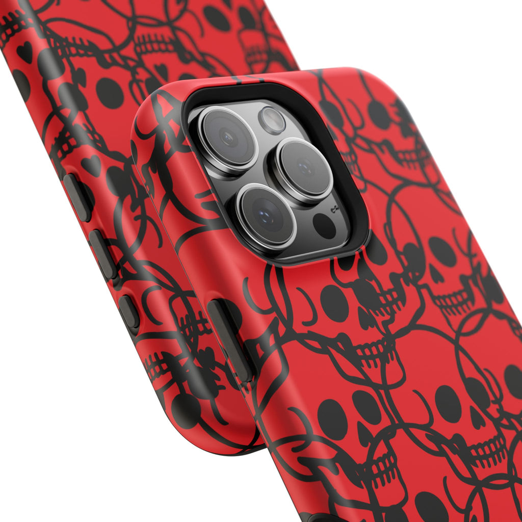 Magnetic Impact-Resistant Skull Cases