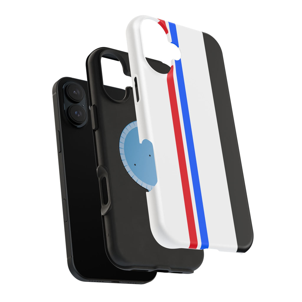 Postal Inspired Magnetic Impact-Resistant Phone Cases, Durable Phone Covers, Stylish Smartphone Accessories, Unique Gift Idea, Customizable Phone Shells