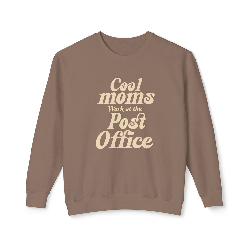 Cool Moms Work For The Post Office Crewneck Sweatshirt – Funny Mom Sweatshirt, Cute Mother’s Day Gift, Cozy Women’s Pullover, Delivery Worker Gift