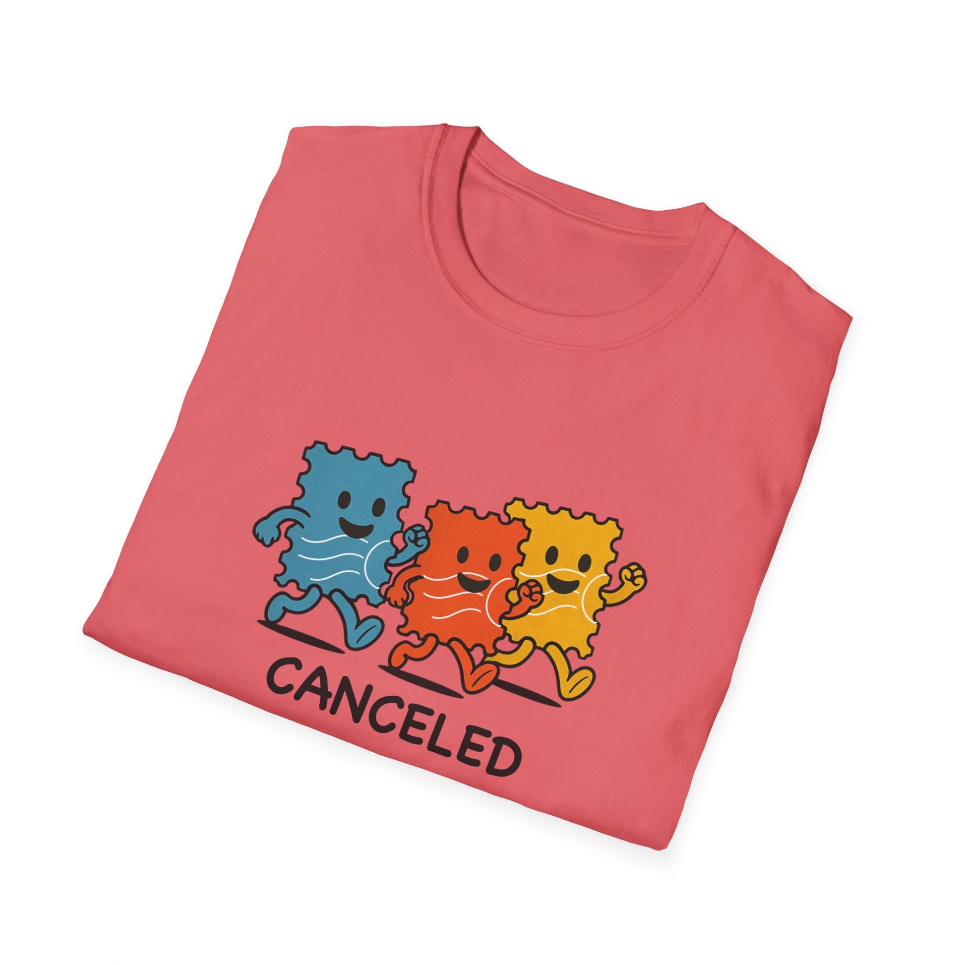 Cute Canceled Cartoon T-Shirt, Funny Gift for Friends, Unisex Softstyle Tee, Playful Graphic T-Shirt, Casual Wear for Celebrations, [...]