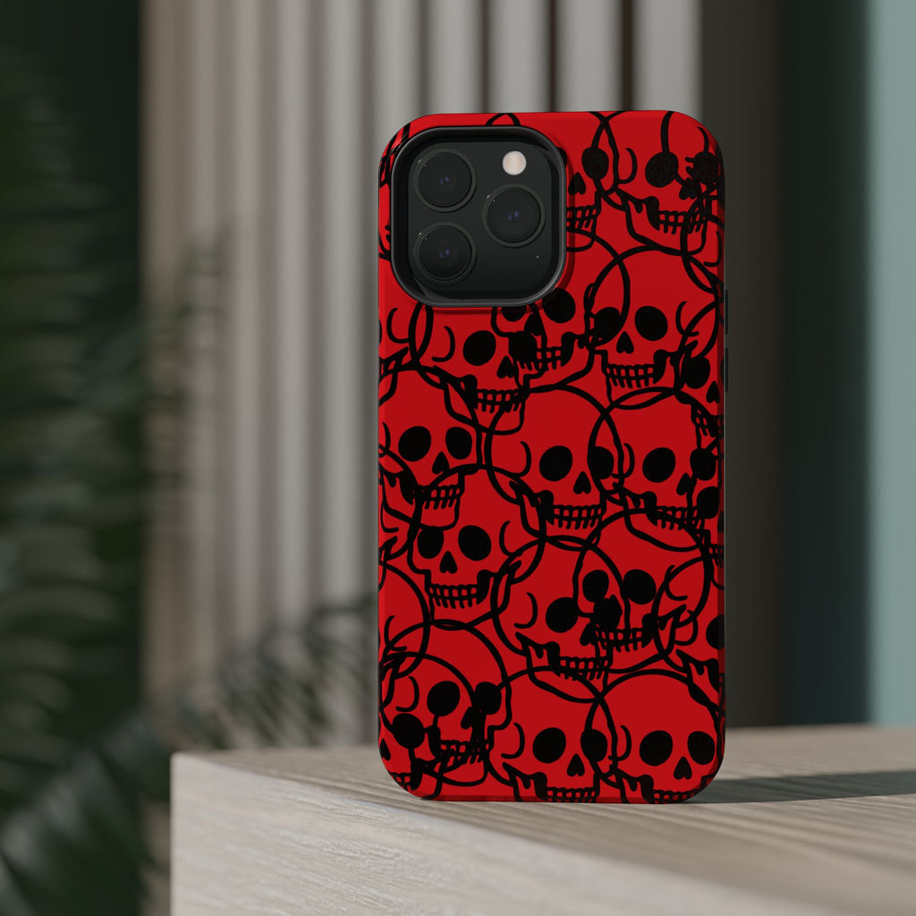 Magnetic Impact-Resistant Skull Cases