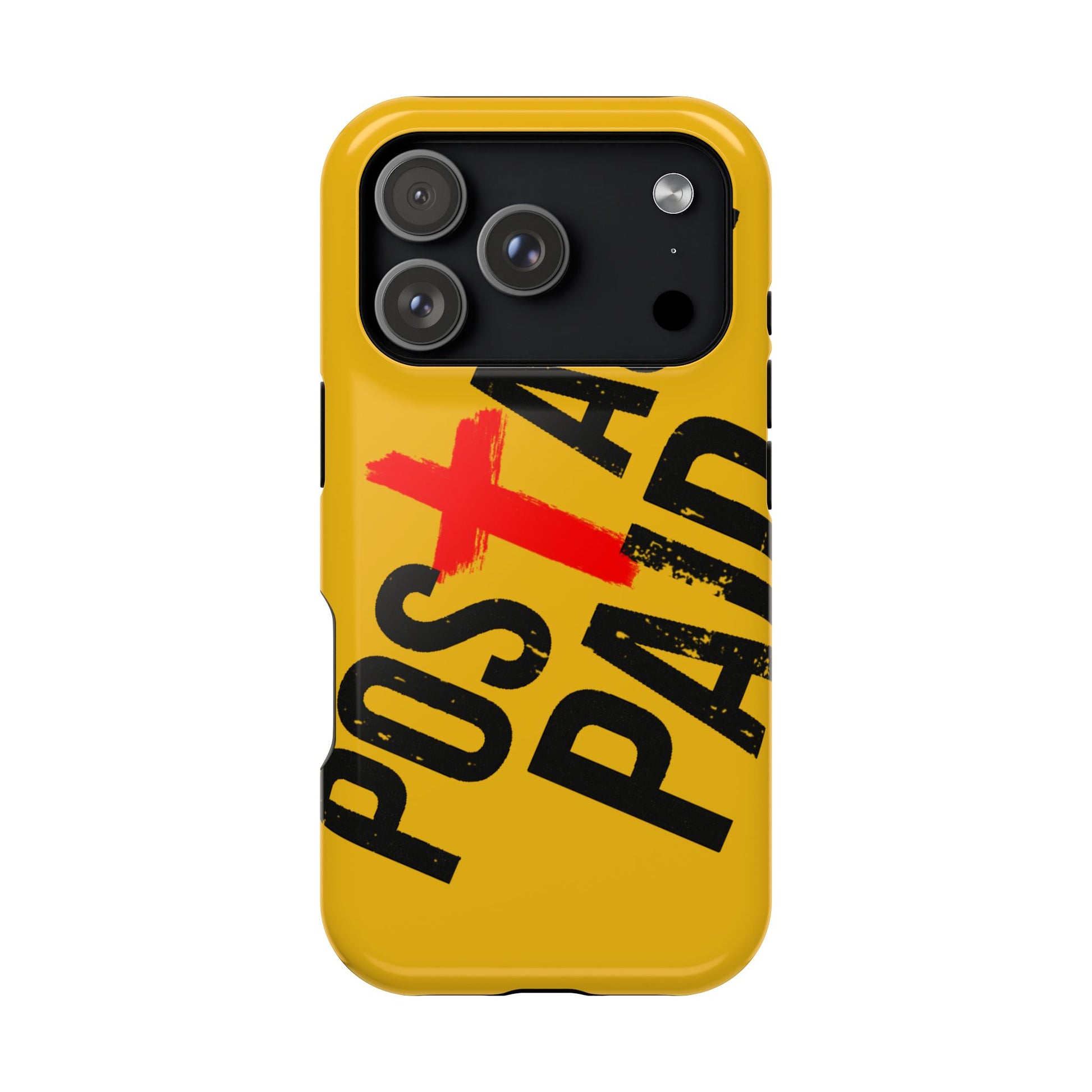 Impact-Resistant Phone Case - 'Postage Paid' Design, Inspiration Phone Case, Gifts For Faith Believers, Gifts For Postal Workers, Inspirational Gifts.