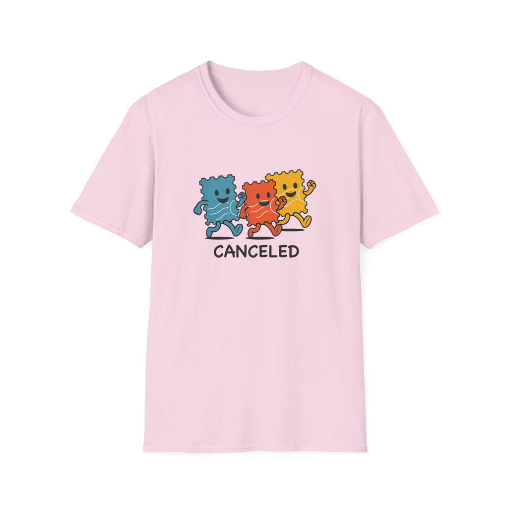Cute Canceled Cartoon T-Shirt, Funny Gift for Friends, Unisex Softstyle Tee, Playful Graphic T-Shirt, Casual Wear for Celebrations, [...]