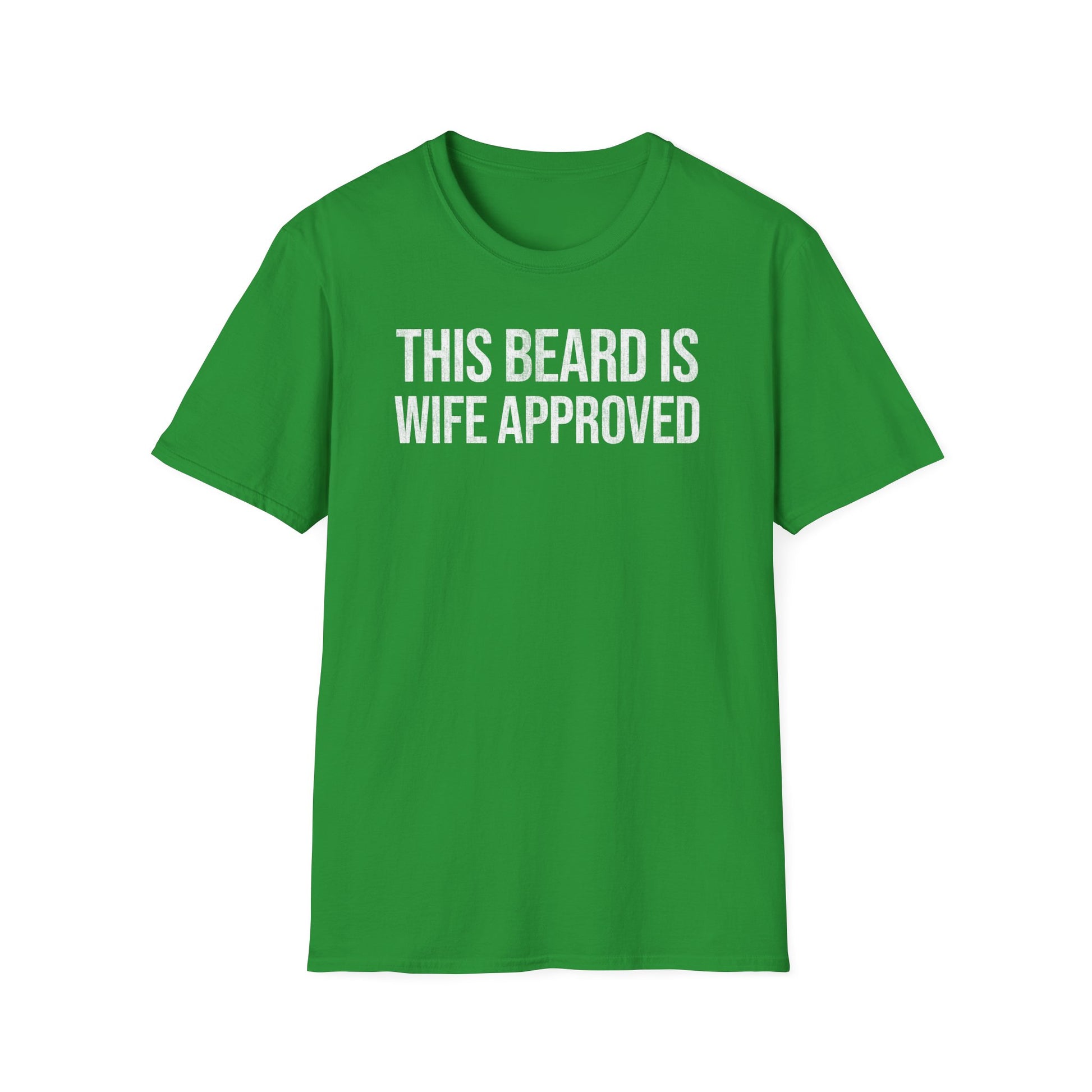 This Beard Is Wife Approved" Funny Beard Shirt for Husbands & Dads