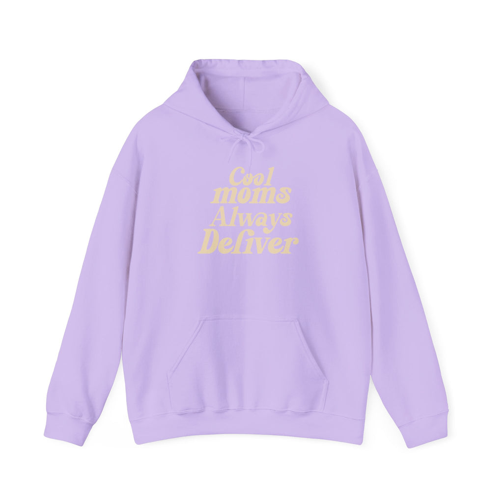 Cool Moms Always Deliver Hoodie – Funny Mail Hoodie, Funny Mom Hoodie, Mother’s Day Gift, Cozy Women’s Sweatshirt, Cute Mom Graphic Hoodie