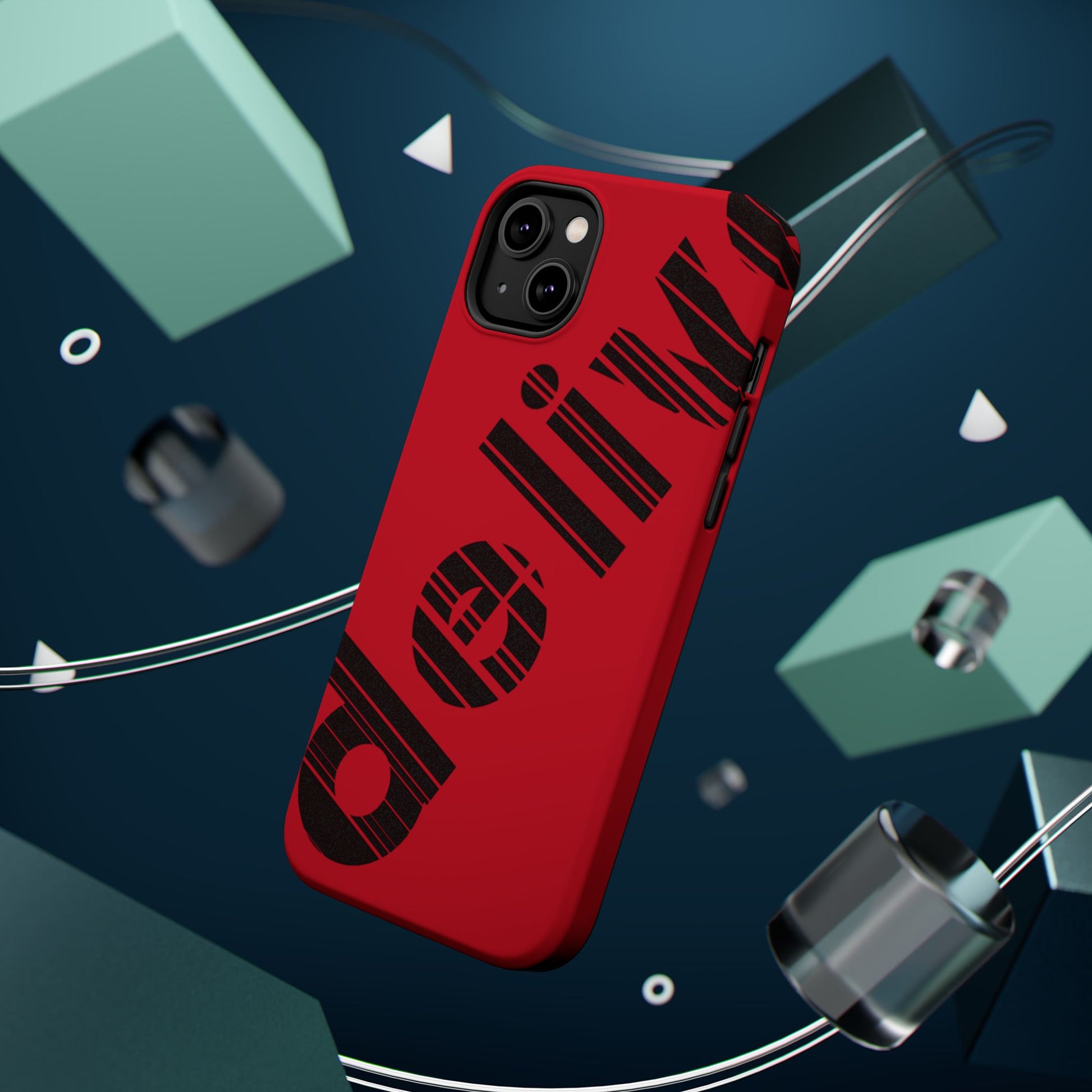 “Delivered” Magnetic Phone Cases, Impact-Resistant Phone Covers for Teens, Gift for Friends, Unique Cell Phone Accessories, Red Design, Custom [...]