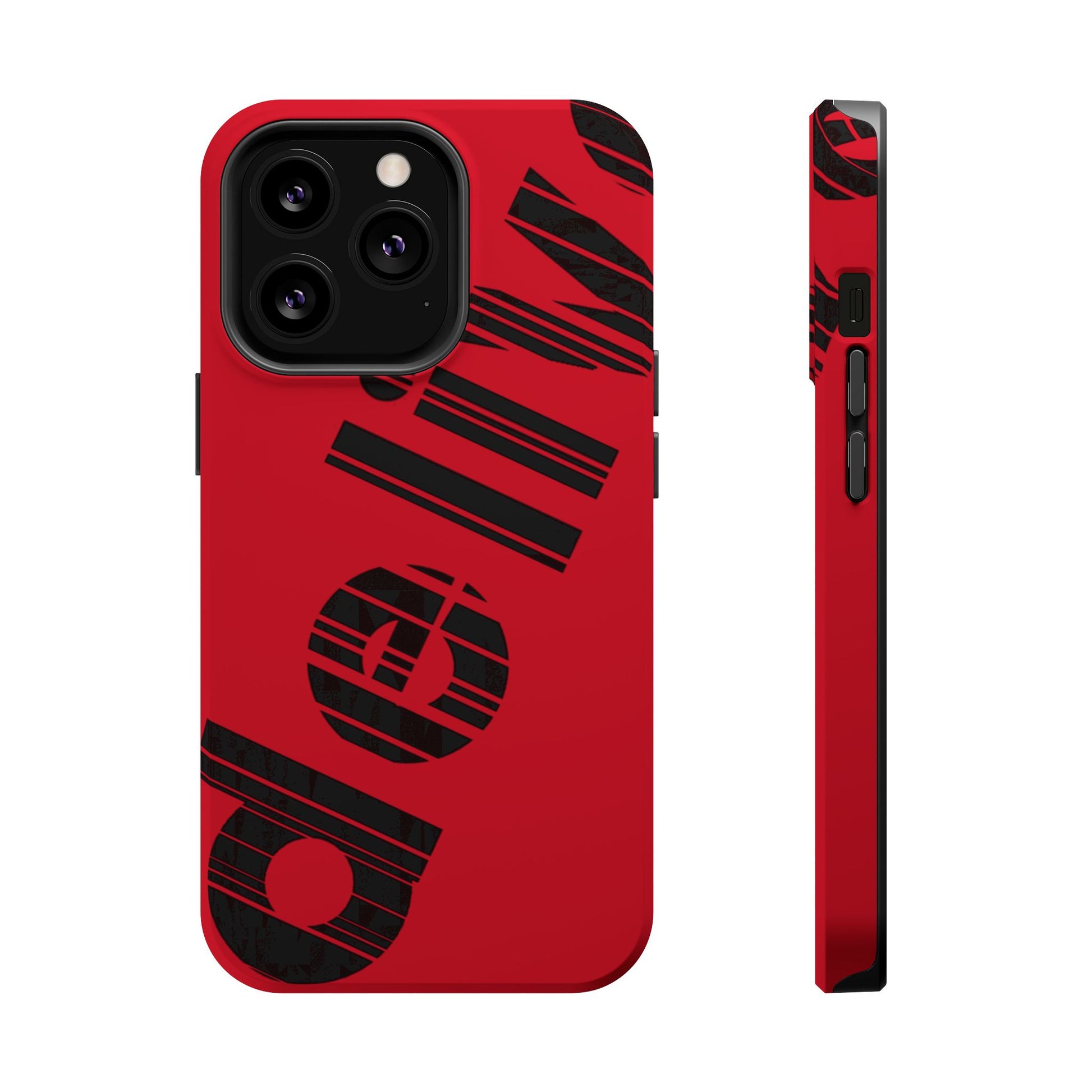“Delivered” Magnetic Phone Cases, Impact-Resistant Phone Covers for Teens, Gift for Friends, Unique Cell Phone Accessories, Red Design, Custom [...]