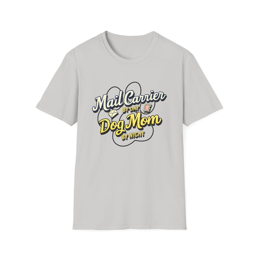 Mail Carrier Dog Mom T-Shirt — Cute Postal Worker & Dog Lover Tee, Dog lover gifts, T-shirts for postal workers