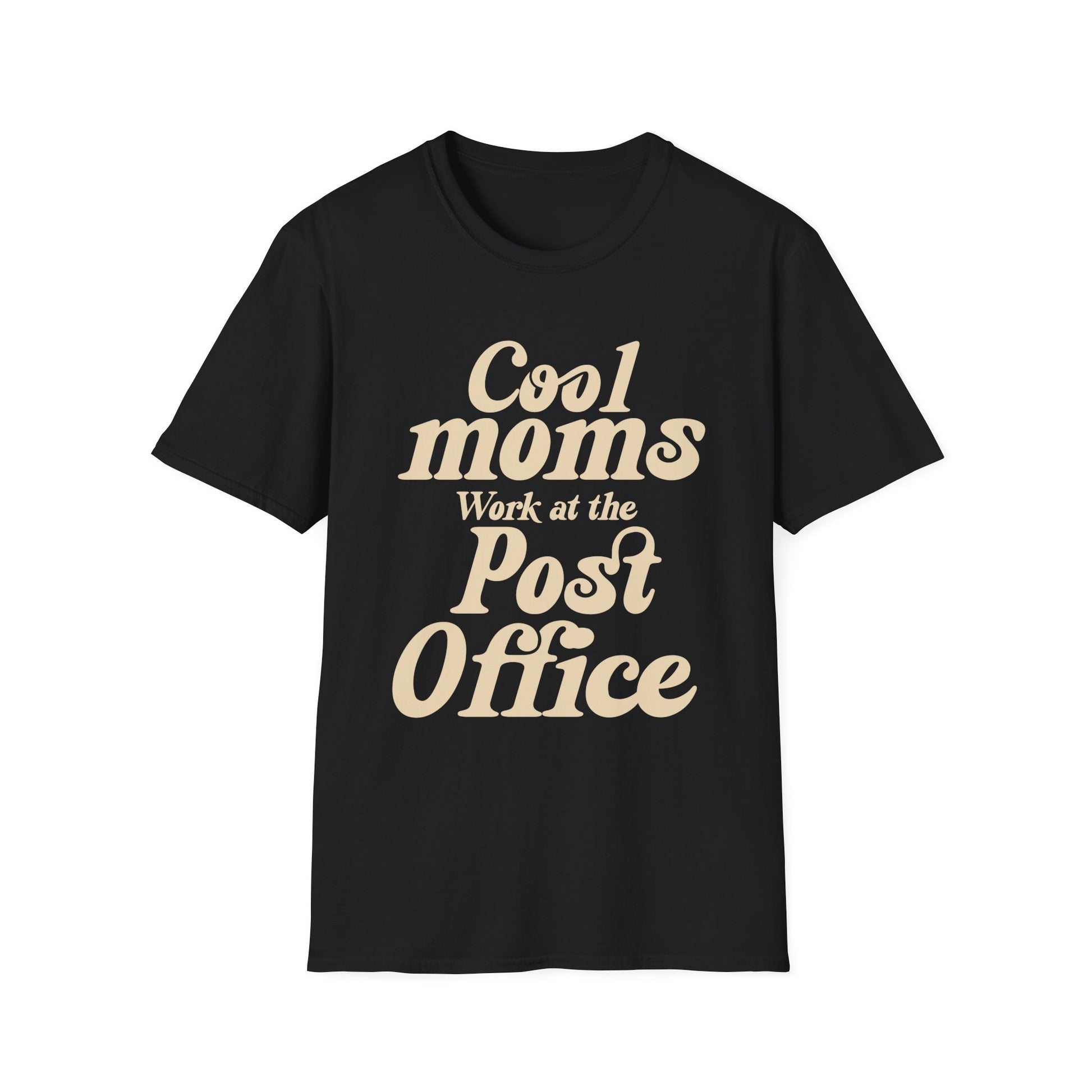 Cool Moms Work at the Post Office T-Shirt – Funny Mail Carrier Shirt, Postal Worker Gift, Delivery Driver Tee, Cute Mom Graphic Shirt