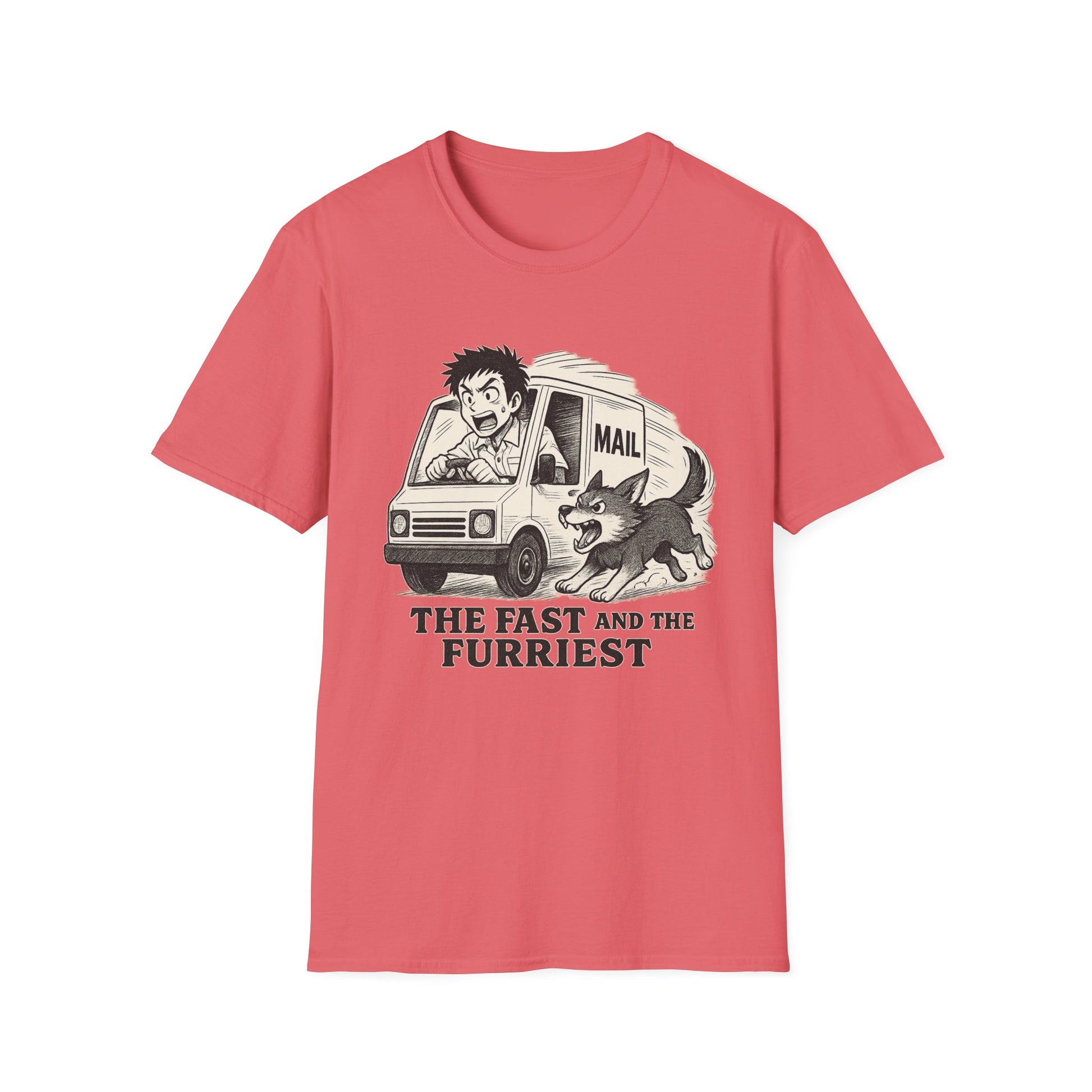 Humorous Dog Lover T-Shirt, The Fast and the Furriest Tee, Pet Themed Gift, Unisex Funny Shirt, Dog Owner Apparel, Casual Wear