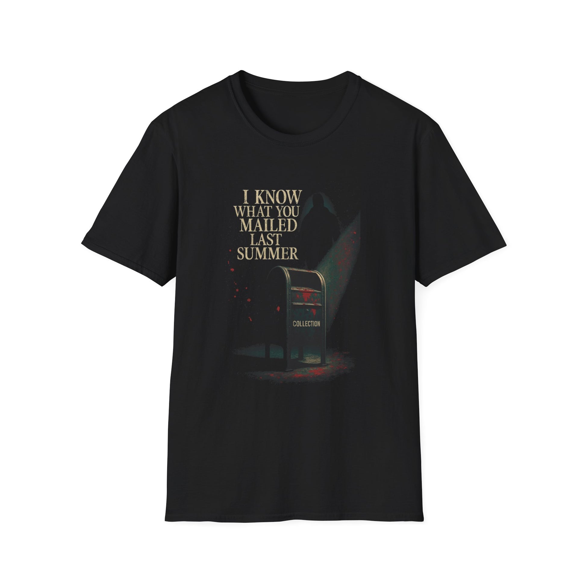 I Know What You Mailed Last Summer Unisex Softstyle T-Shirt