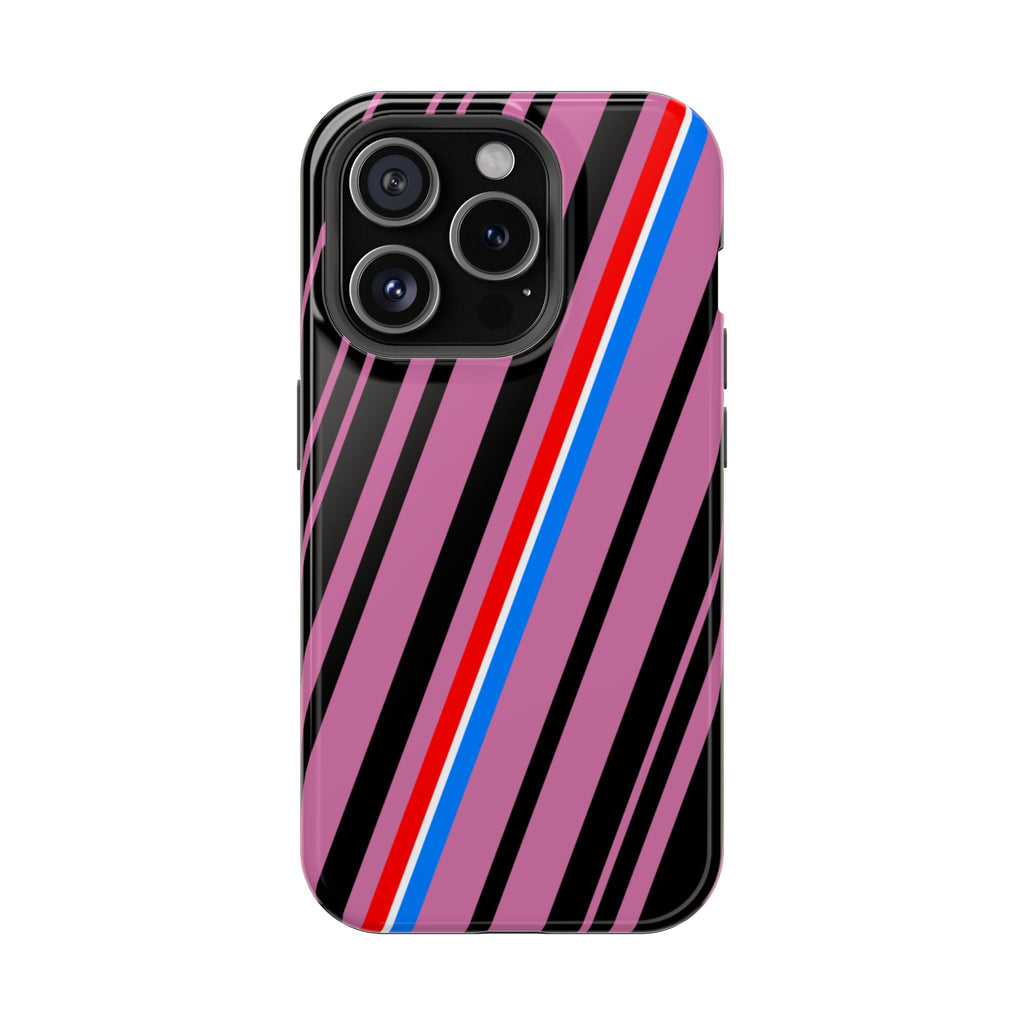 Vibrant Magnetic Phone Cases for Impact Resistance, Phone Protection, Gift for Tech Lovers, Postal Workers, Colorful Barcode Cases