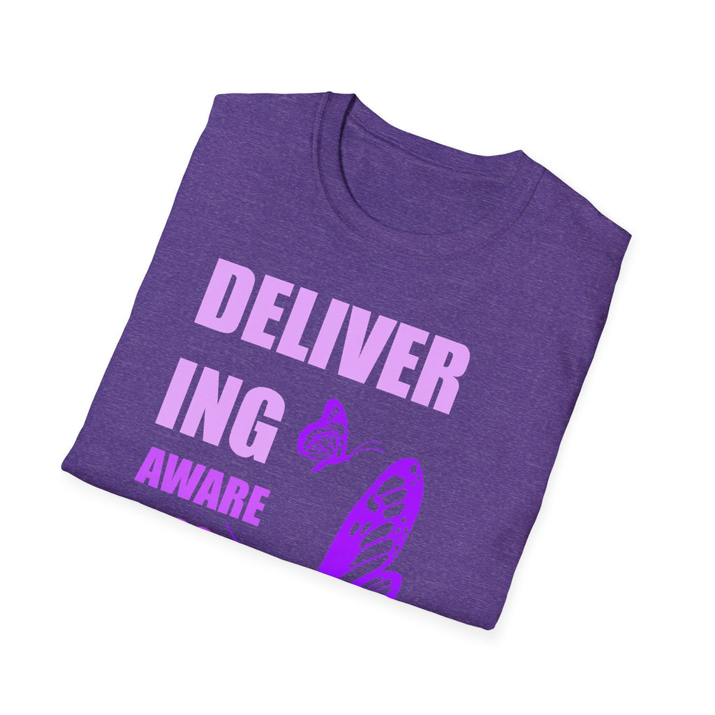 Lupus Awareness Shirt – Delivering Awareness Purple Butterfly Support Tee