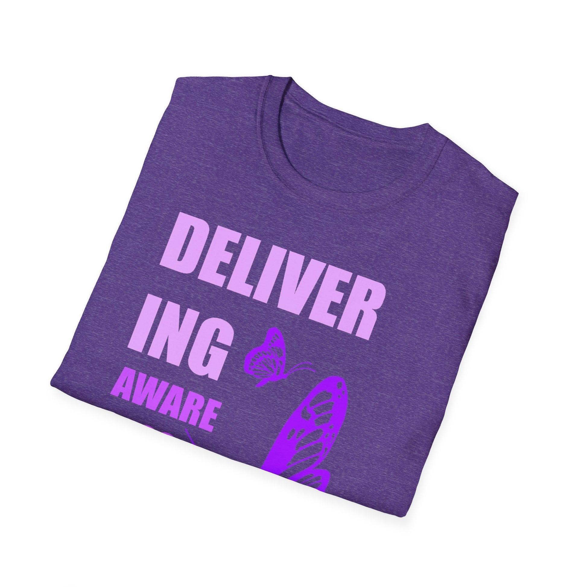 Lupus Awareness Shirt – Delivering Awareness Purple Butterfly Support Tee