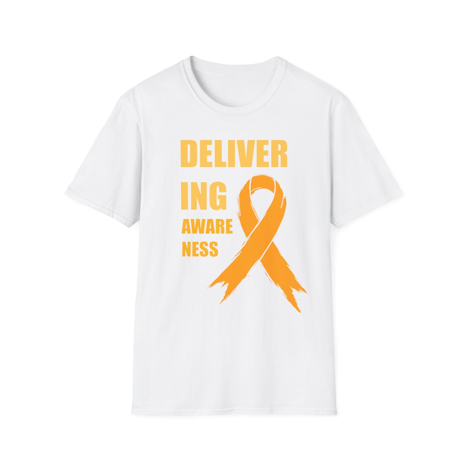 Childhood Cancer Awareness Shirt – Delivering Awareness Gold Ribbon Support Tee