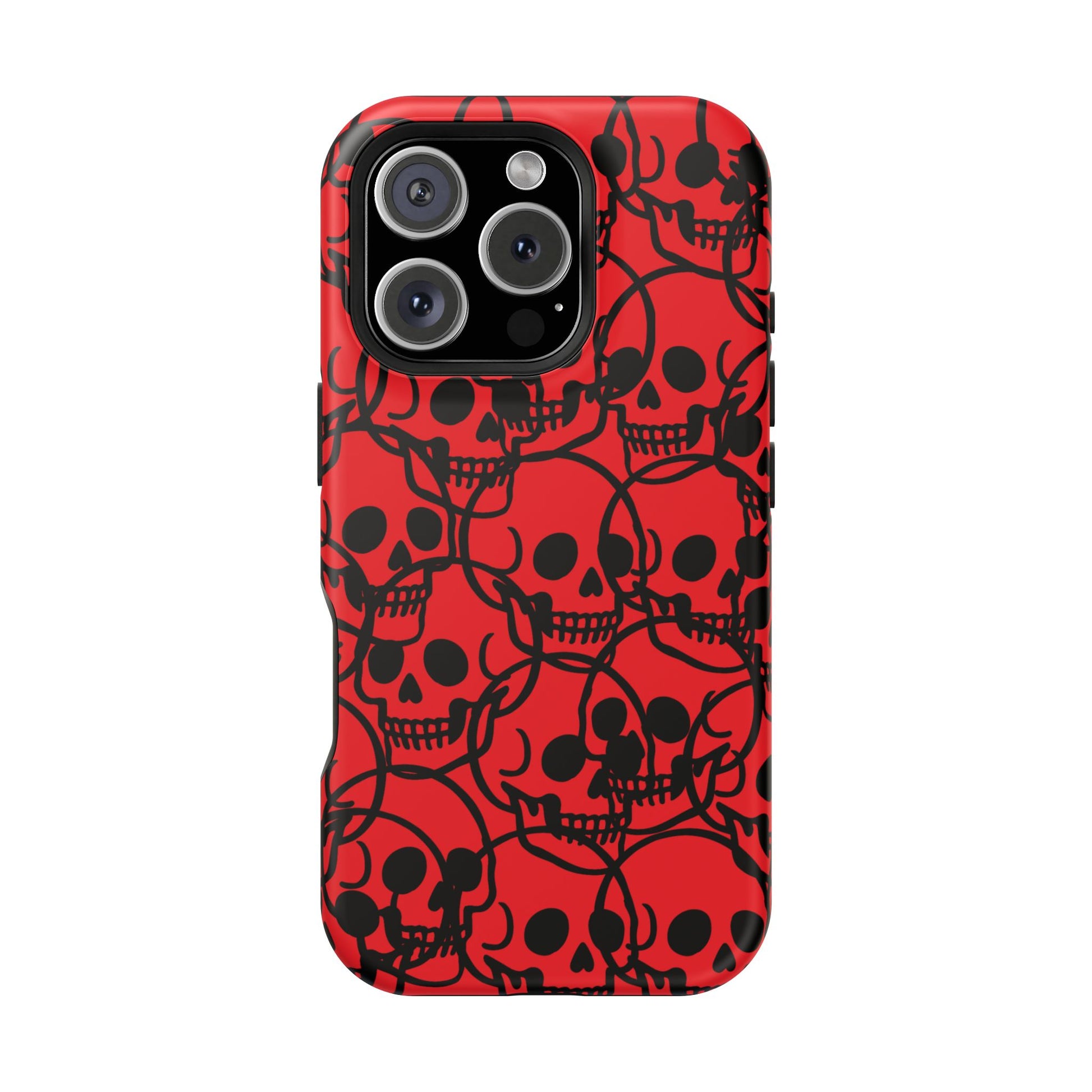 Magnetic Impact-Resistant Skull Cases