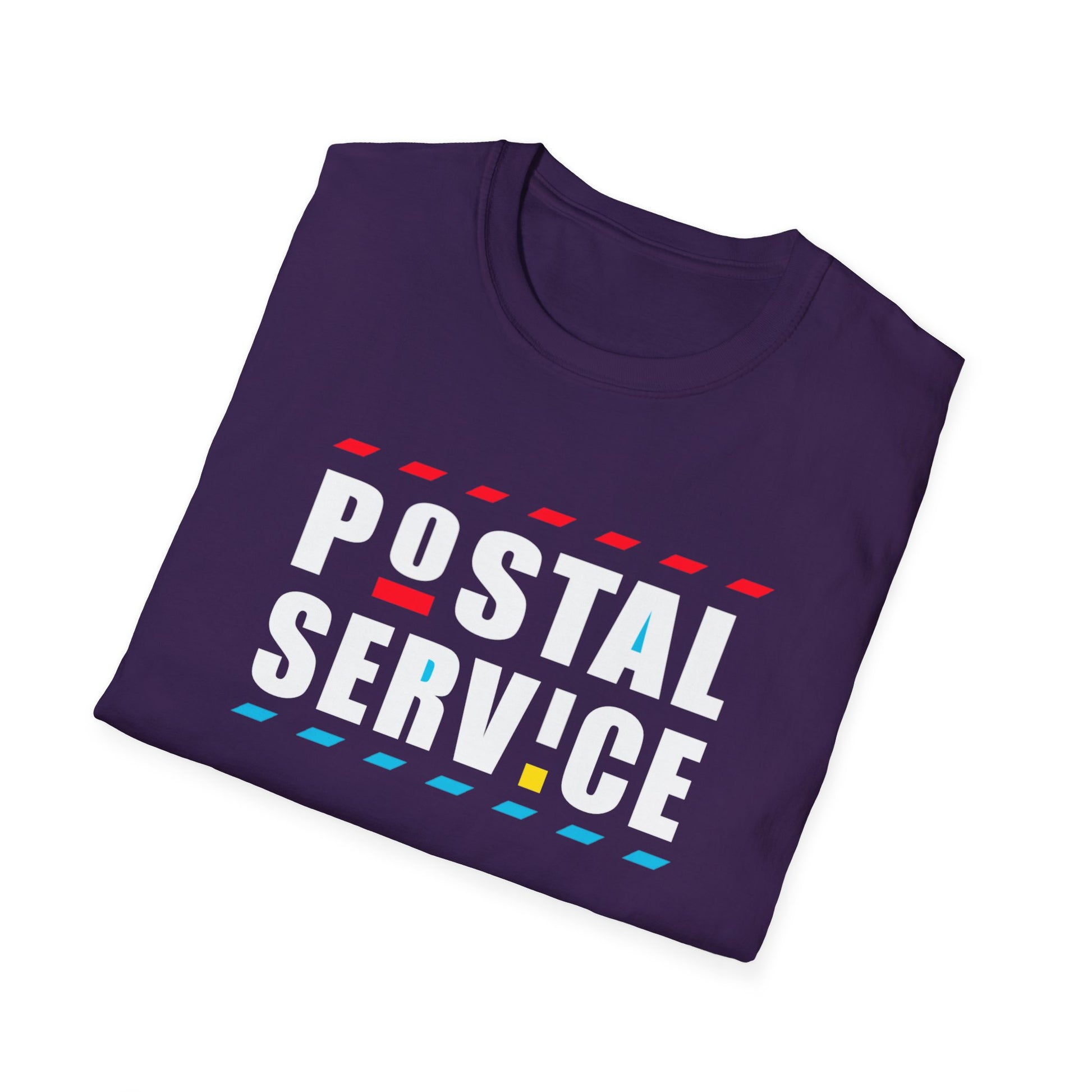 Postal Service Unisex Softstyle T-Shirt, Fun Graphic Tee, Gift for Postal Workers, Unique Casual Wear, Great for Holidays