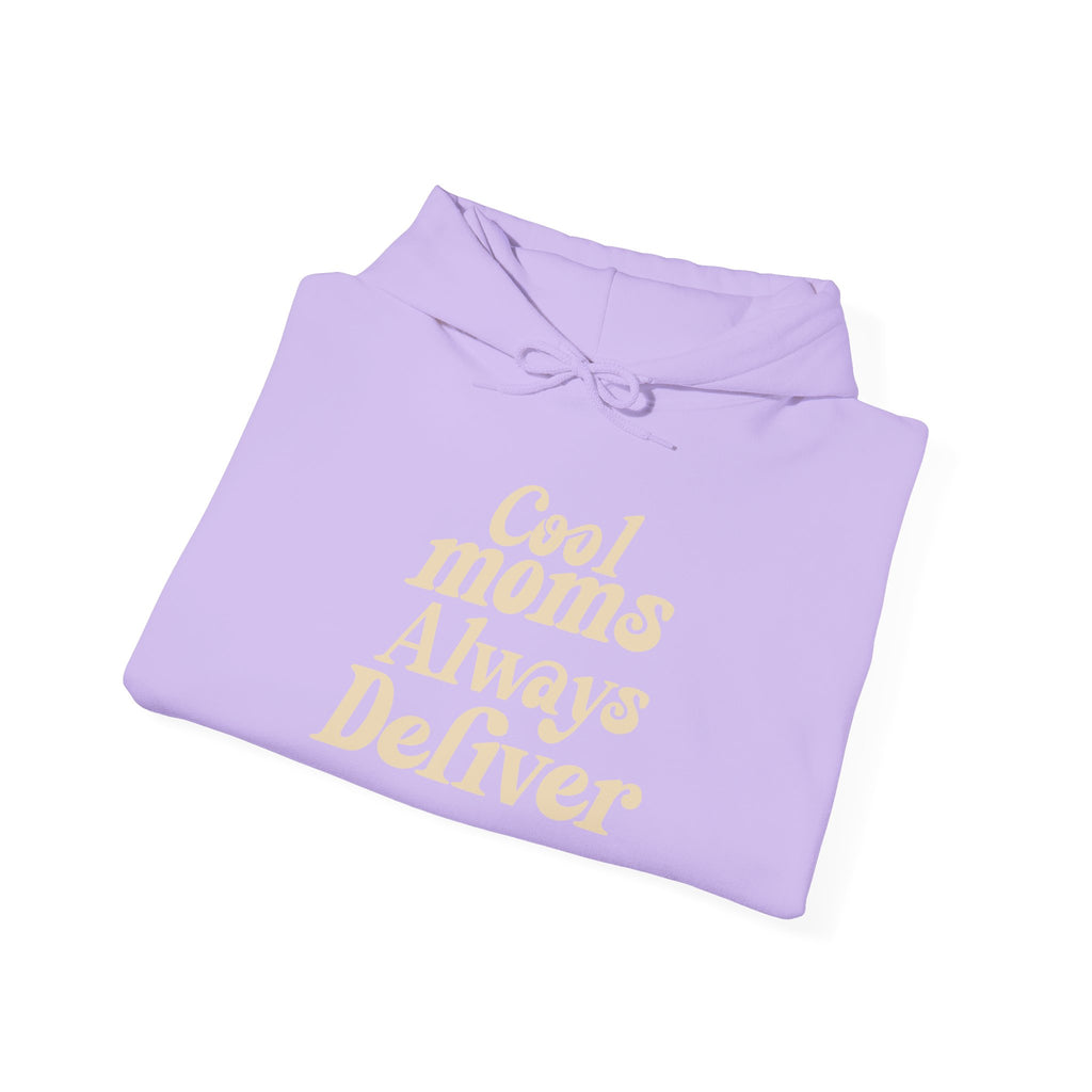 Cool Moms Always Deliver Hoodie – Funny Mail Hoodie, Funny Mom Hoodie, Mother’s Day Gift, Cozy Women’s Sweatshirt, Cute Mom Graphic Hoodie