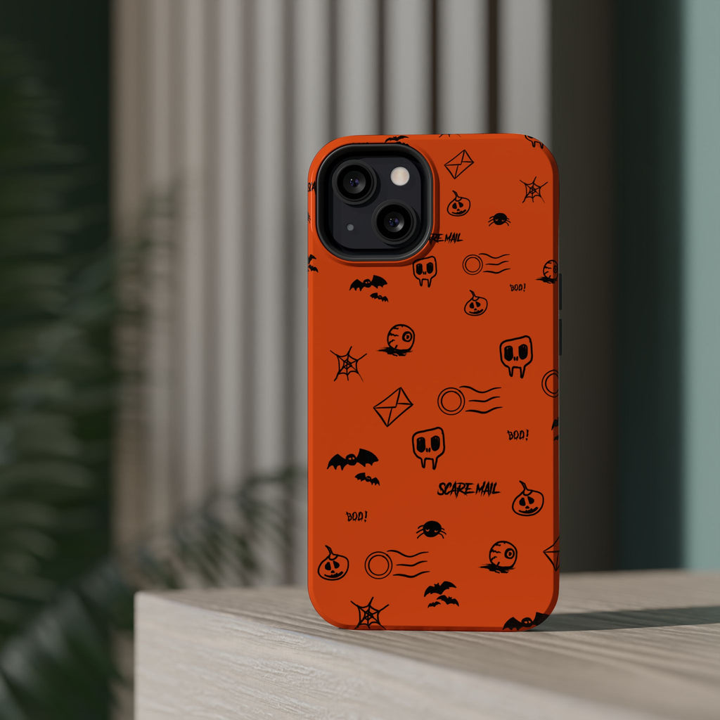 Halloween Magnetic Phone Cases, Spooky Phone Cover, Custom Mobile Accessories, Fall Decor, Gift for Halloween Lovers