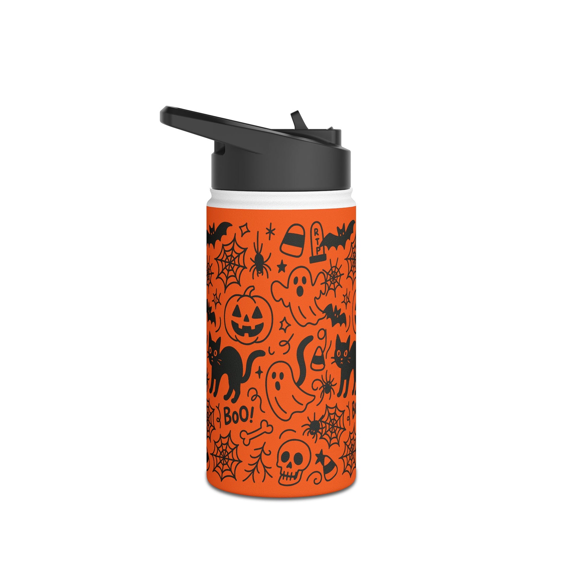 Halloween-Themed Stainless Steel Water Bottle, Eco-Friendly Drinkware, Boo Halloween Accessories, Spooky Gift for Trick-or-Treaters, [...]