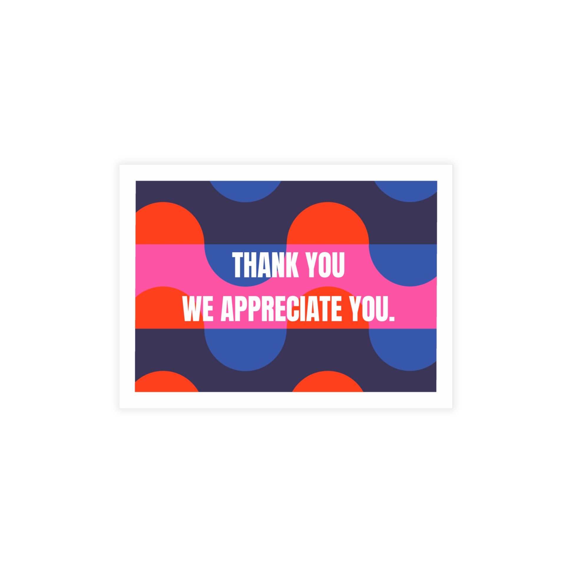 Thank You Card for Small Business Orders | Packaging Insert | Customer Appreciation Card | Branding Insert