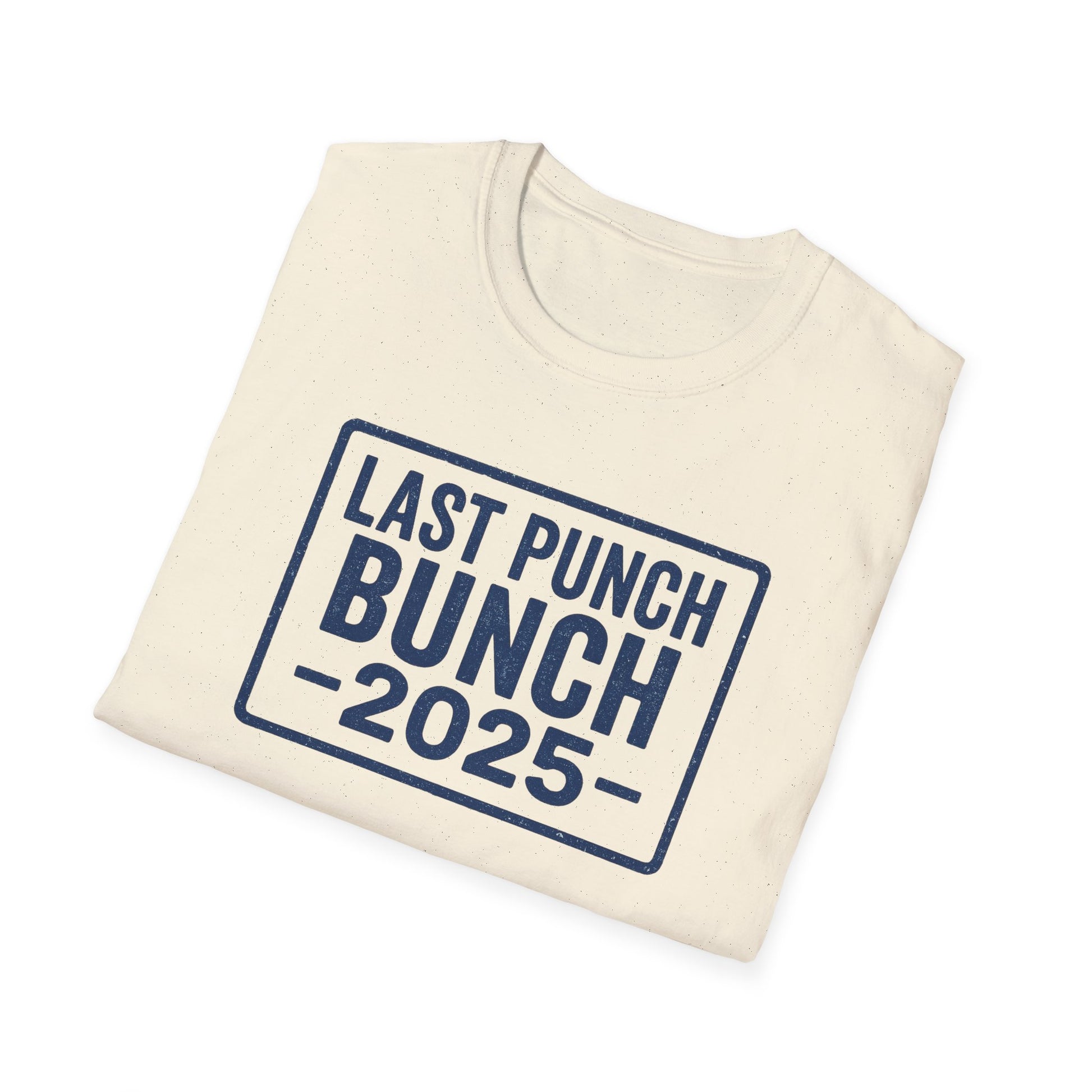Unisex Softstyle T-Shirt - Last Punch Bunch 2025, Gift Ideas For Retirees, Perfect For Postal Workers