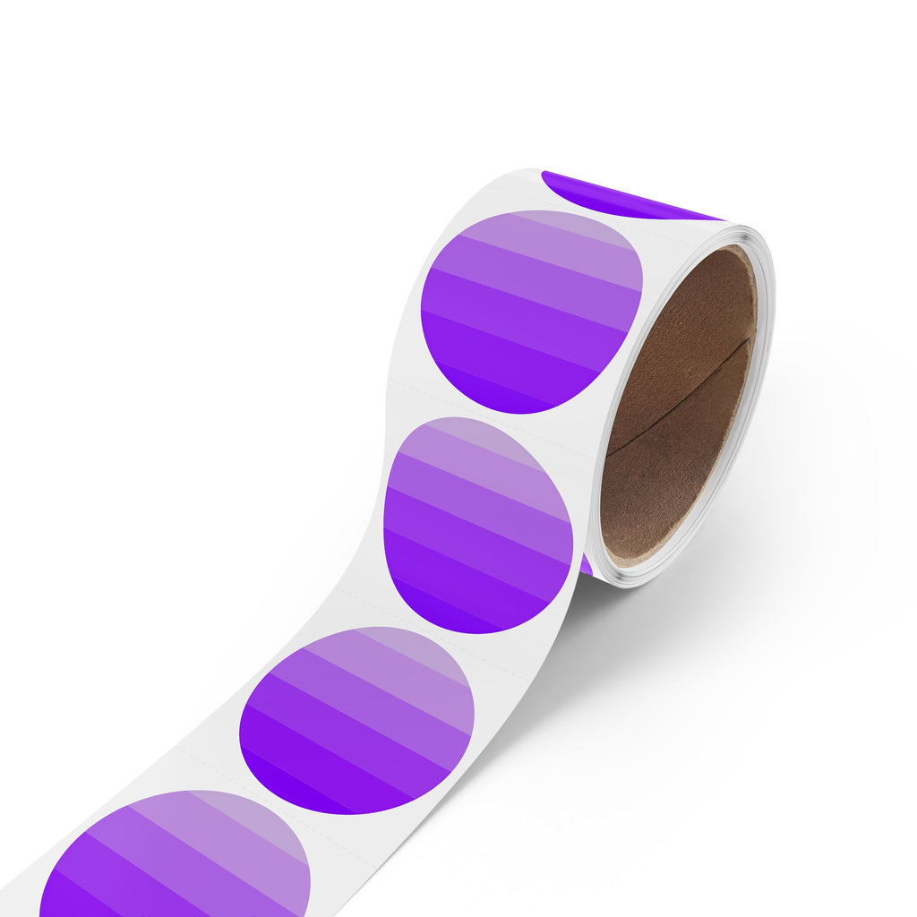 Lupus Awareness Round Sticker Roll — Lupus Awareness Round Labels for Packaging, Awareness Campaigns & Support