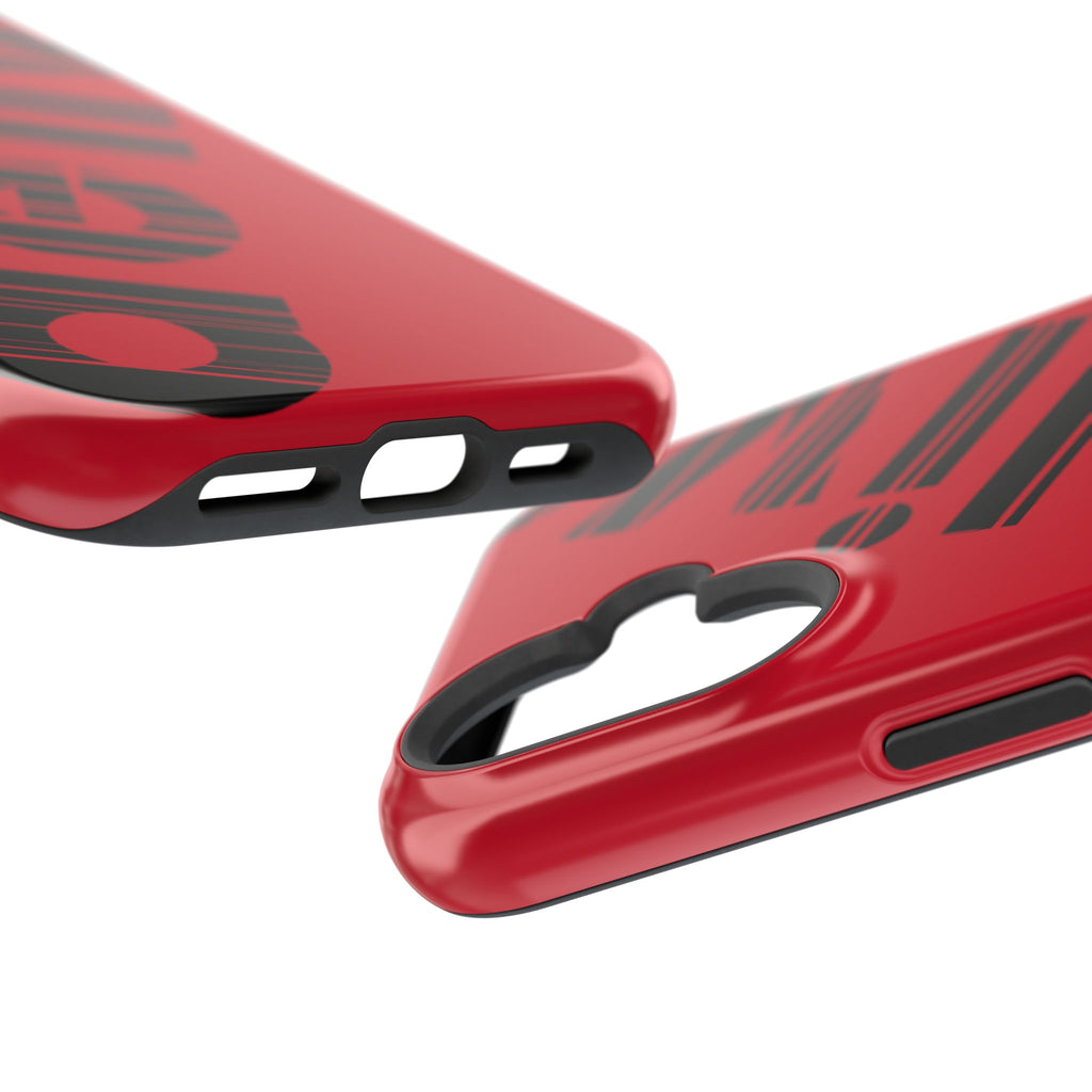 “Delivered” Magnetic Phone Cases, Impact-Resistant Phone Covers for Teens, Gift for Friends, Unique Cell Phone Accessories, Red Design, Custom [...]