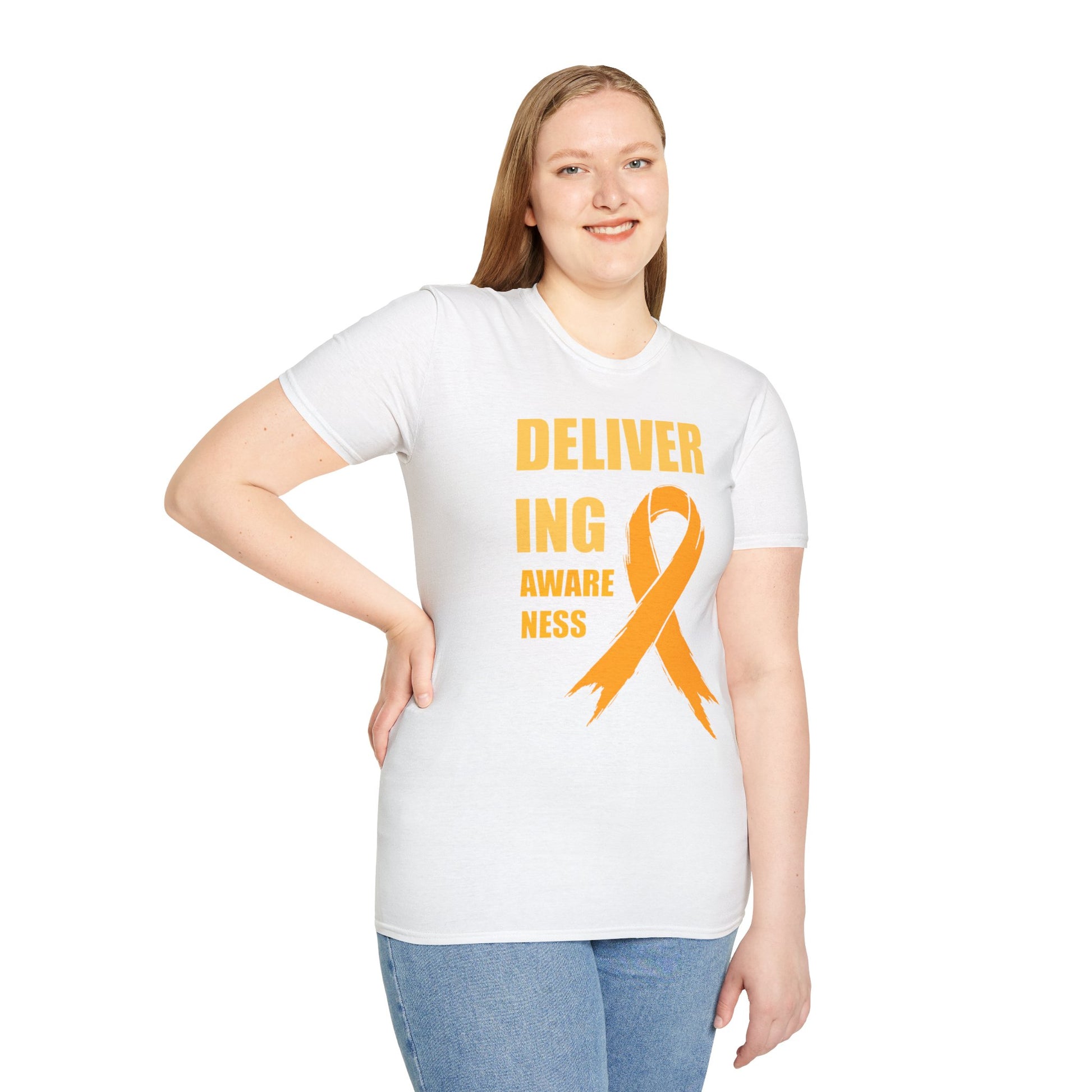 Childhood Cancer Awareness Shirt – Delivering Awareness Gold Ribbon Support Tee