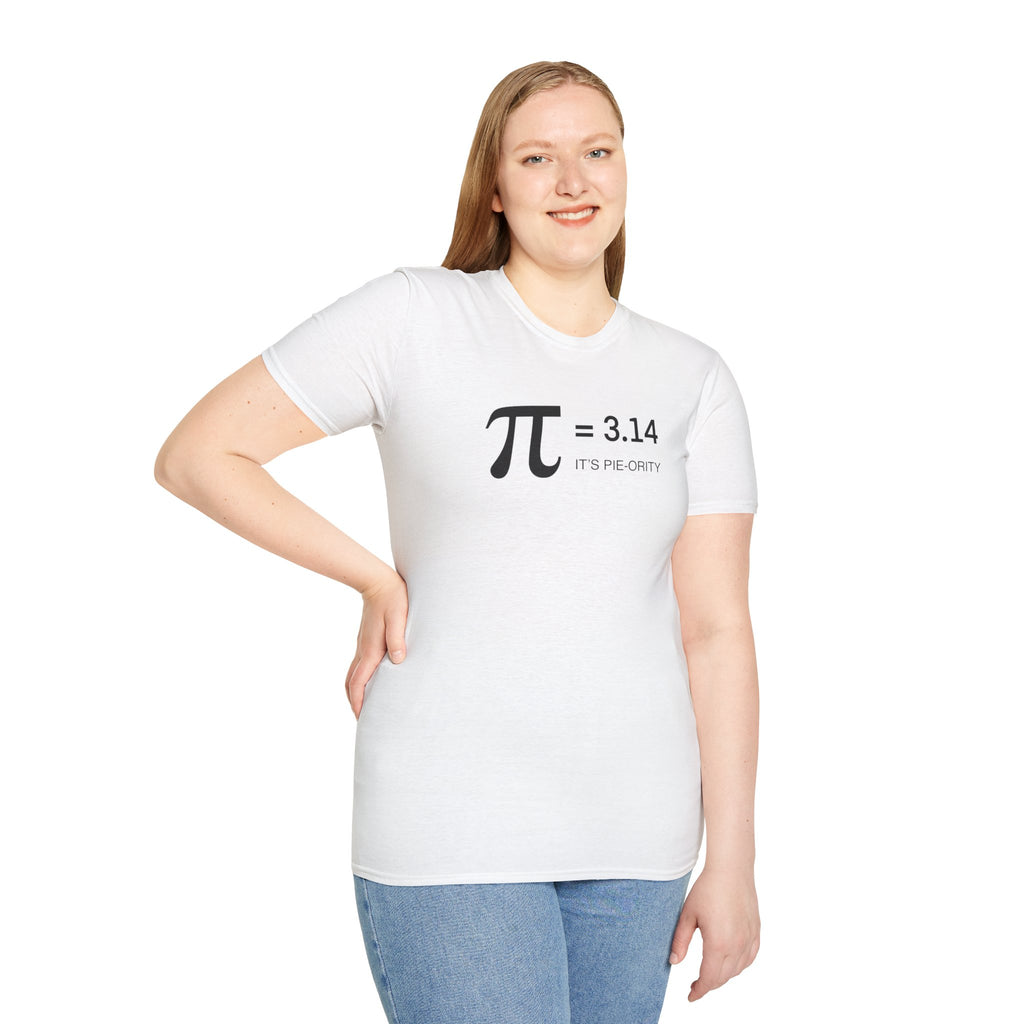 Pi = 3.14 T‑Shirt — Funny MathPi/ Pie Pun Tee for Pi Day