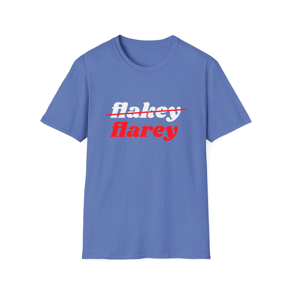 Not Flake, Flarey — Lupus humor Unisex Softstyle T-Shirt